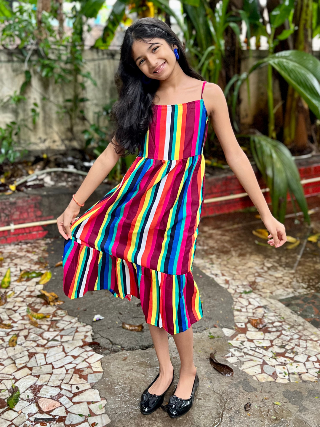 Dressing for thin sales girl