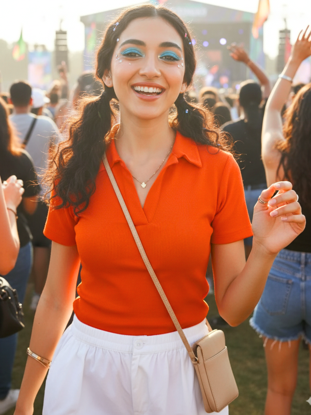 Ribbed Polo Bodysuit - Uptownie