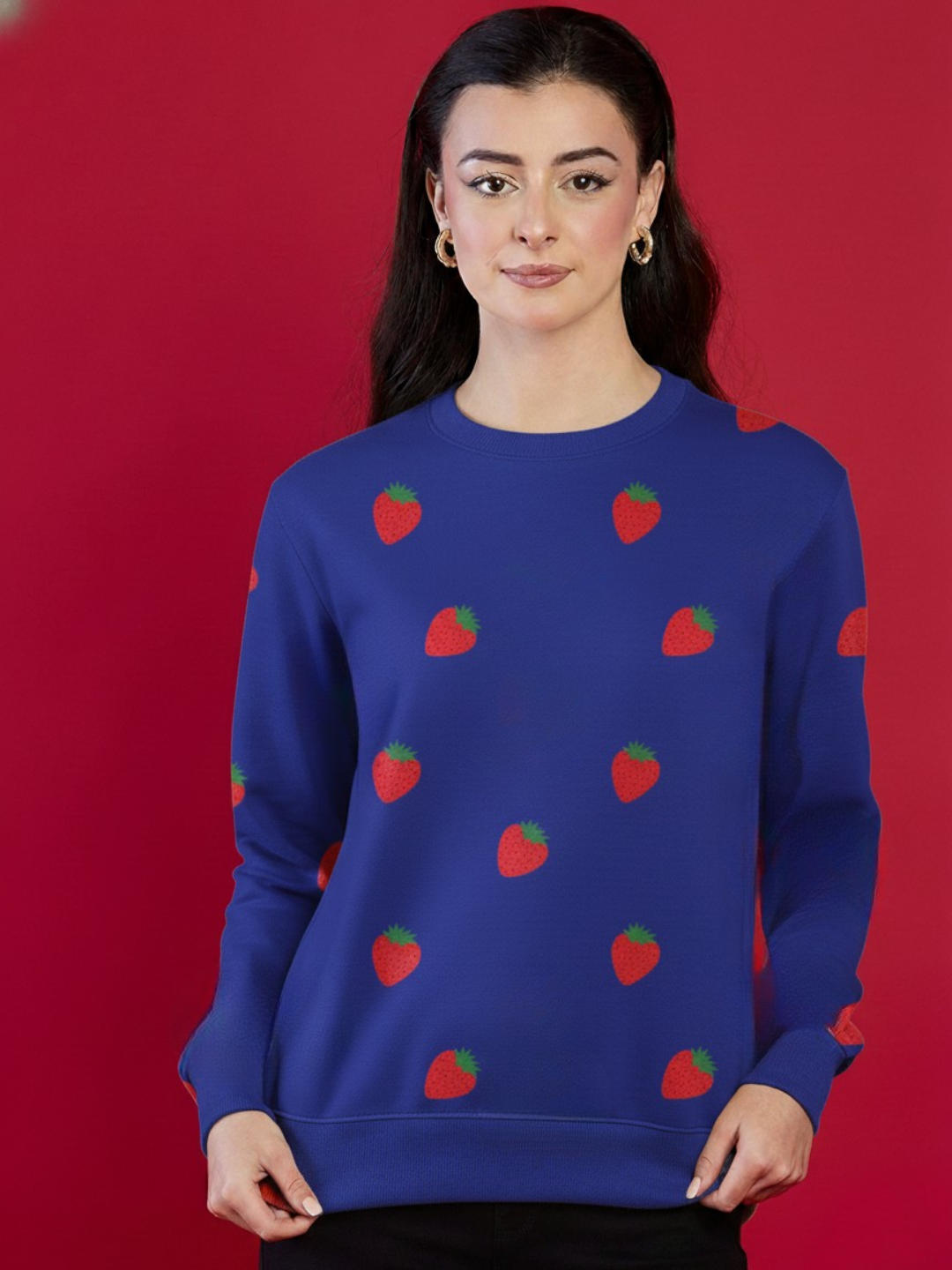 Printed Cotton Sweatshirt