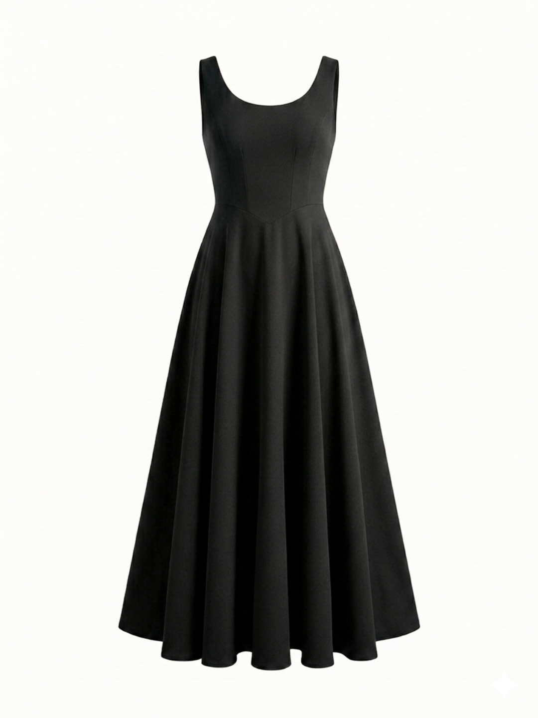 Stretchable Corset Fit & Flare Midi Dress Stretchable Corset Fit & Flare Midi Dress