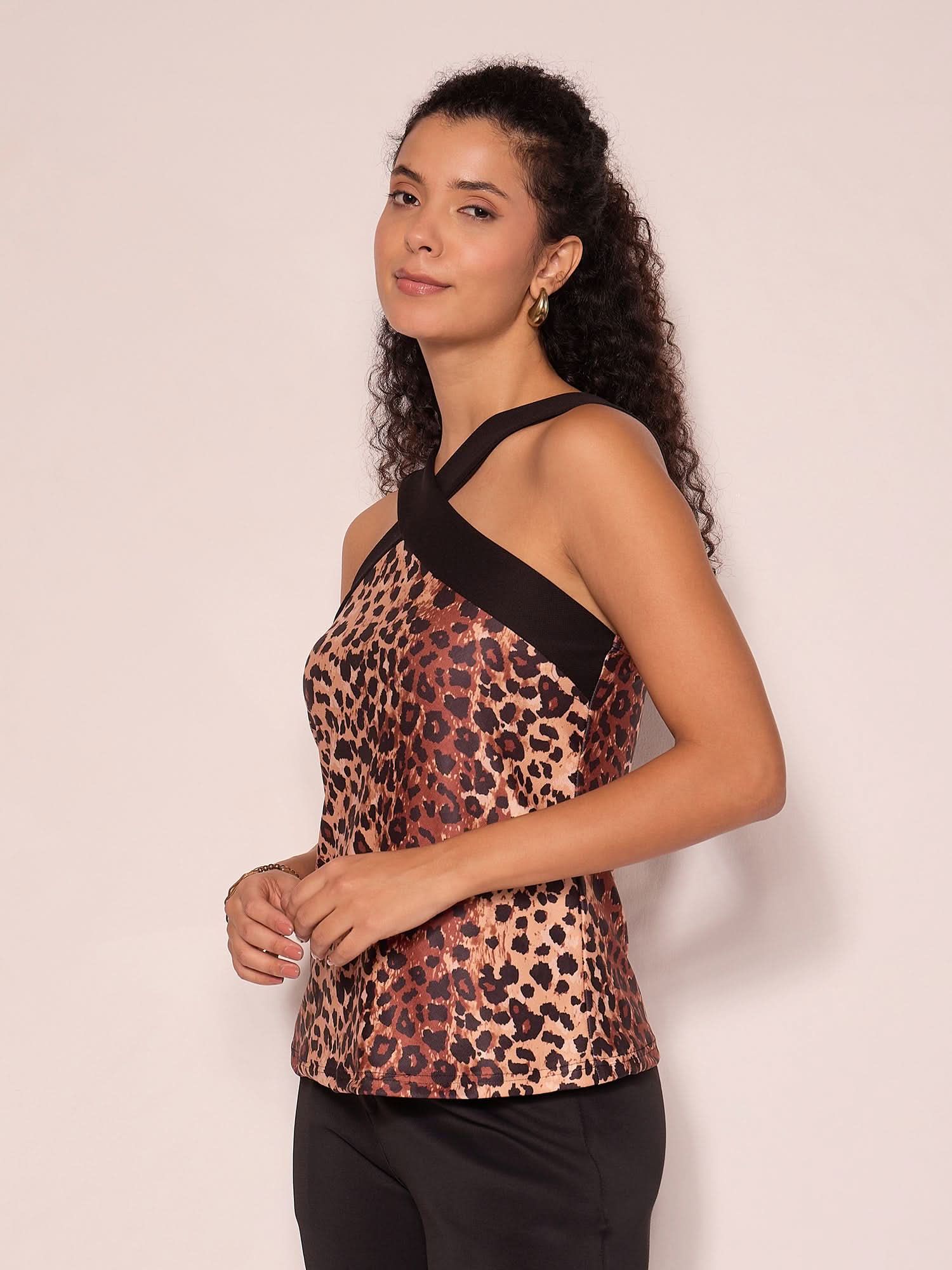 Criss Cross Cutout Top - Uptownie