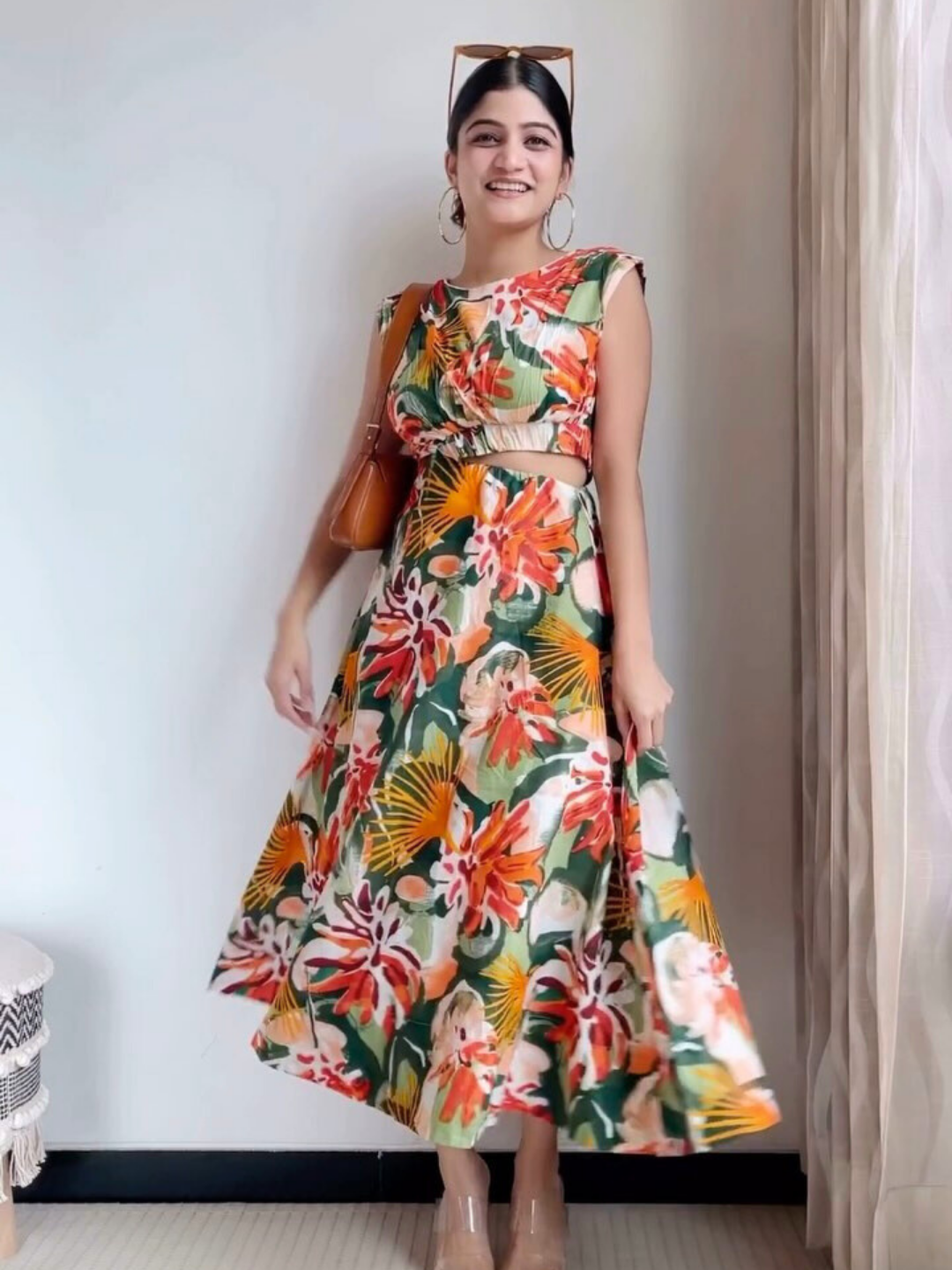 Knee length dresses jabong clearance