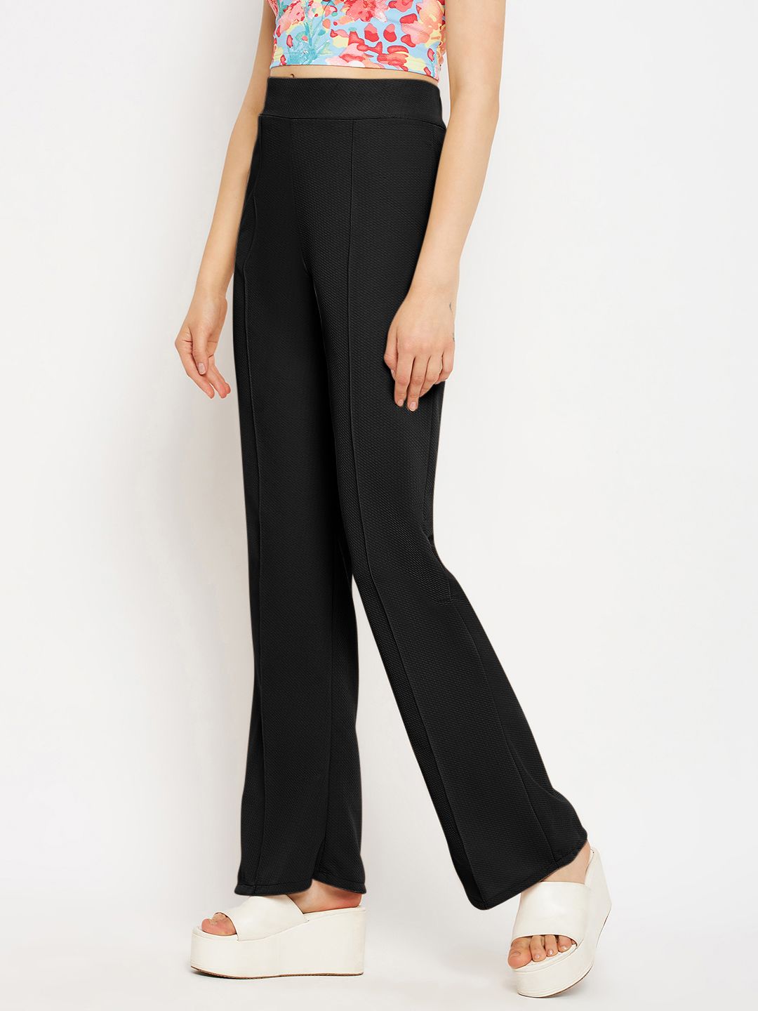 Parallel Pant Notes High Waisted Stretchy Parallel Pants