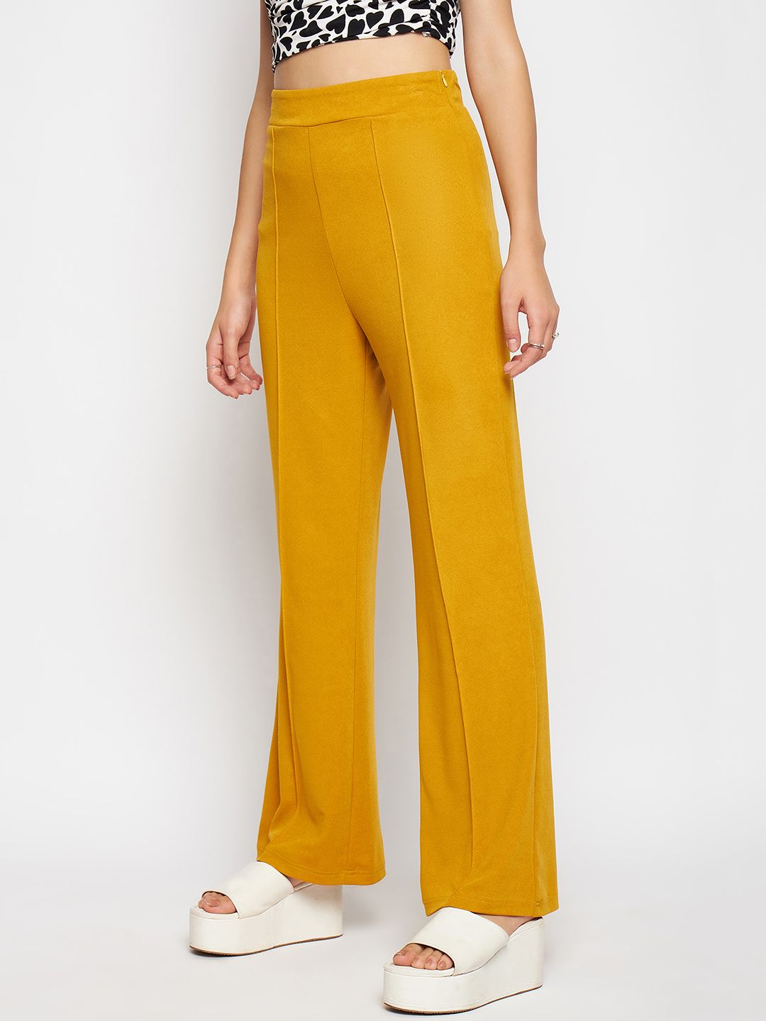 Parallel Pant Notes High Waisted Stretchy Parallel Pants