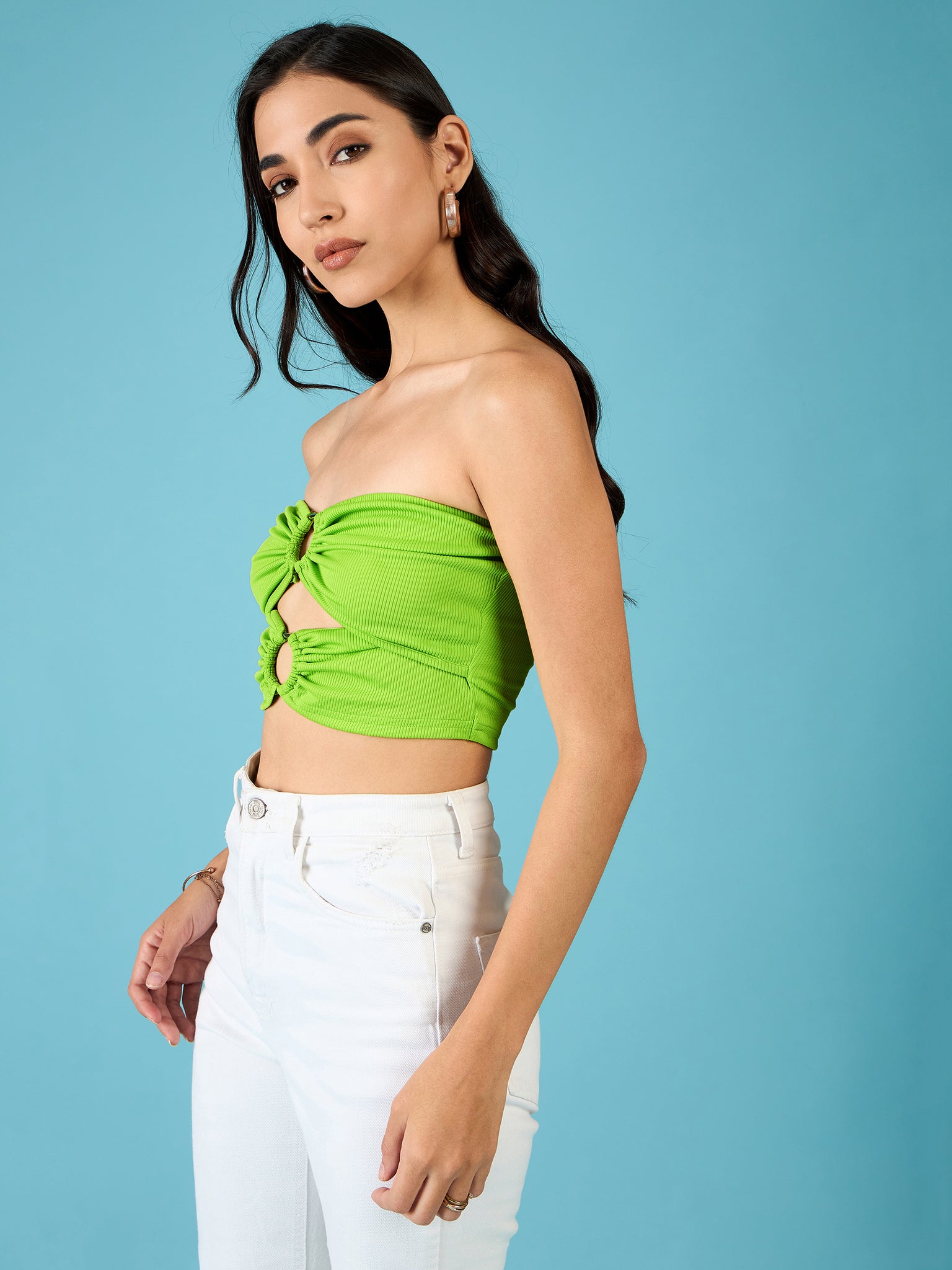 Ring Accent Tube Top - Uptownie