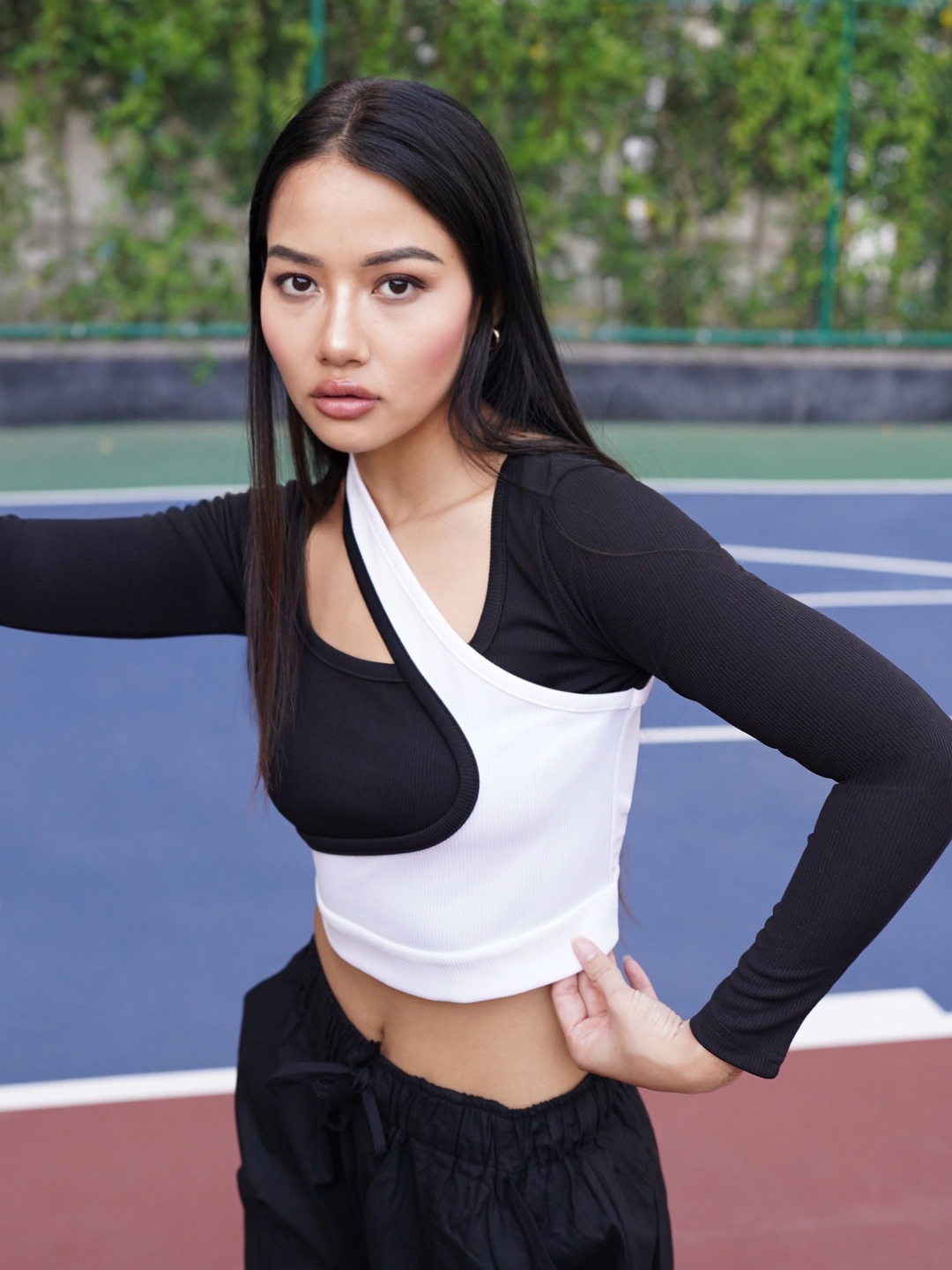 Stretchable Dual-Ribbed Top - Uptownie