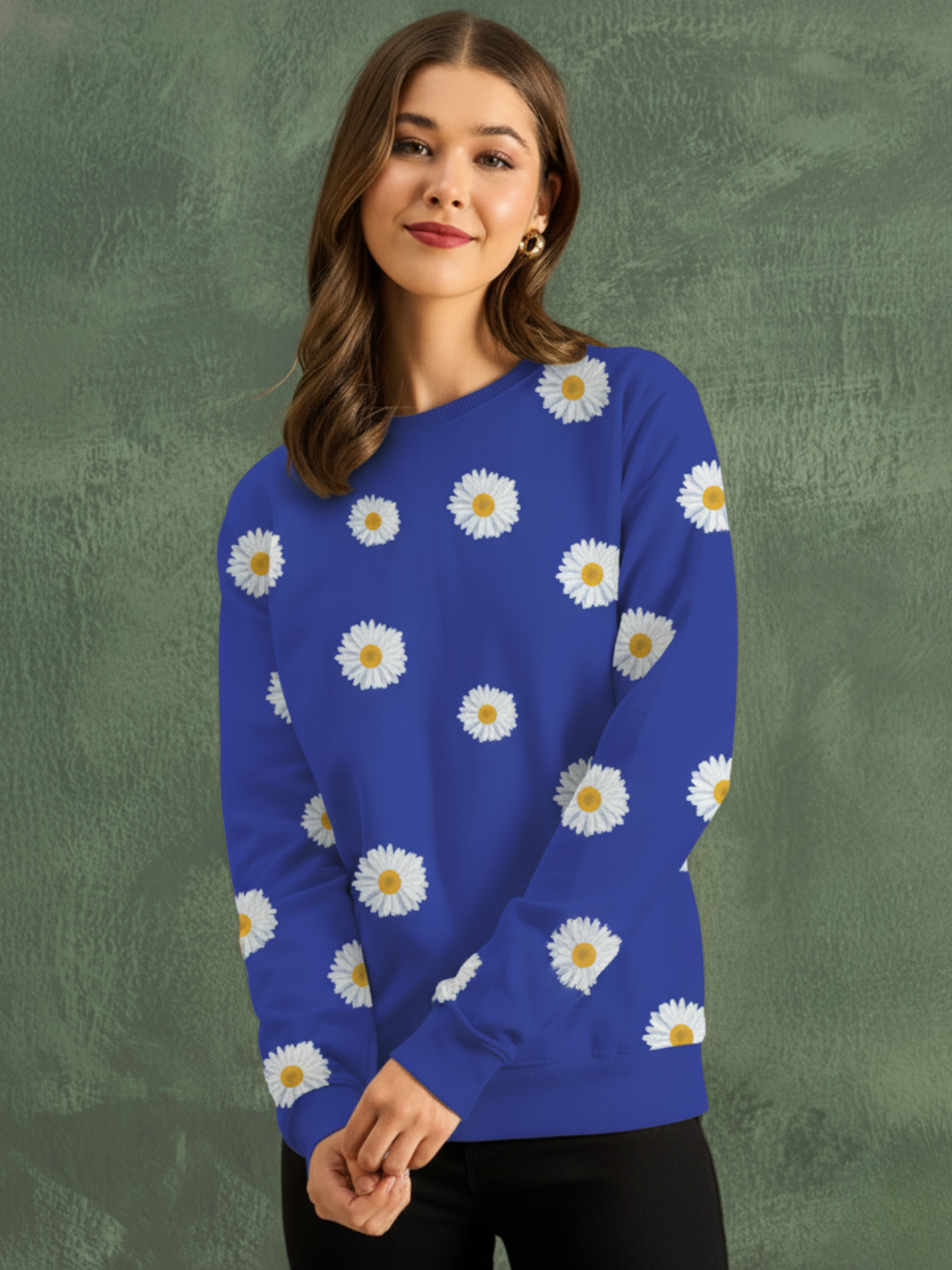 Printed Cotton Sweatshirt