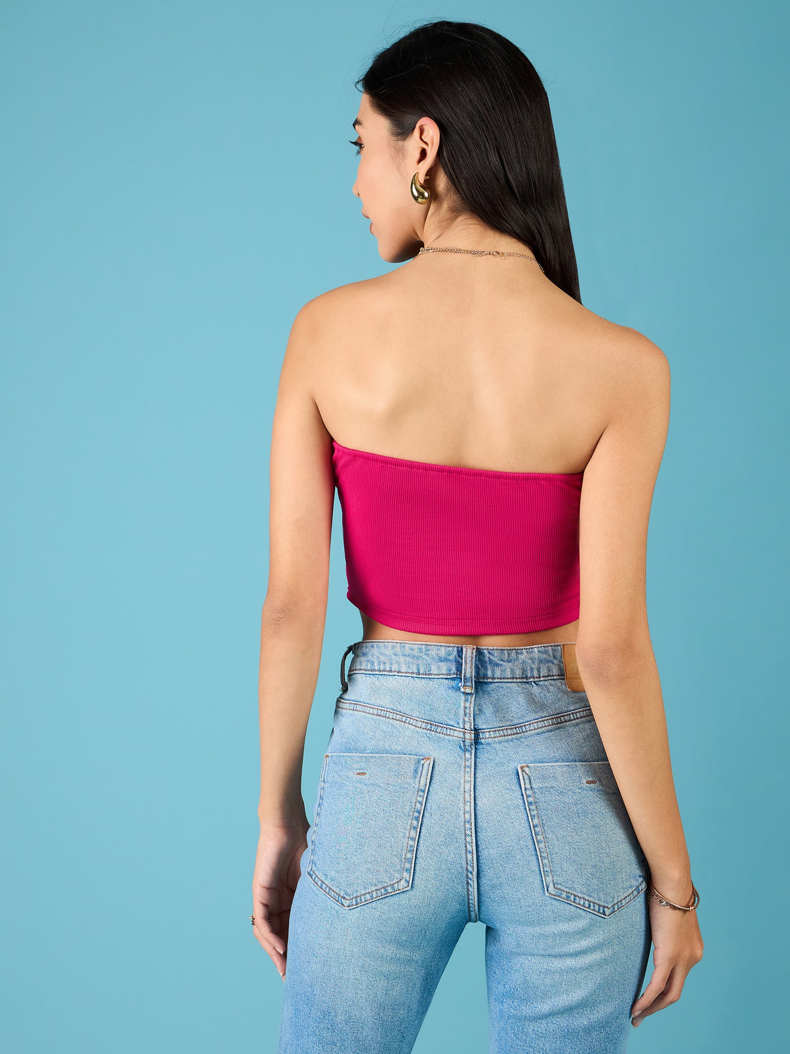 Ring Accent Tube Top - Uptownie