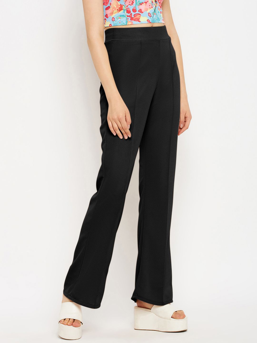 Parallel Pant Notes High Waisted Stretchy Parallel Pants