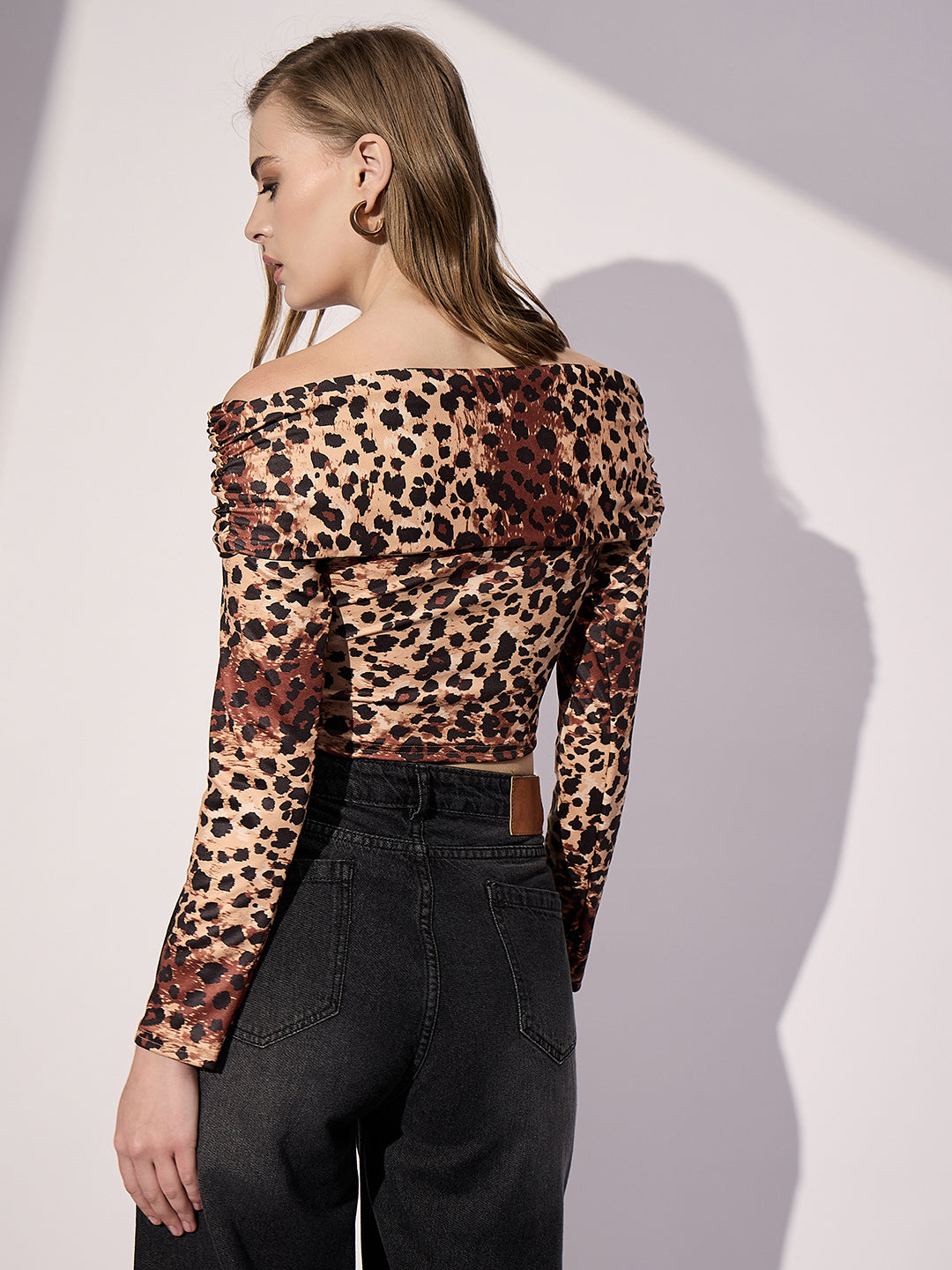 Wrap Style Bardot Top - Uptownie