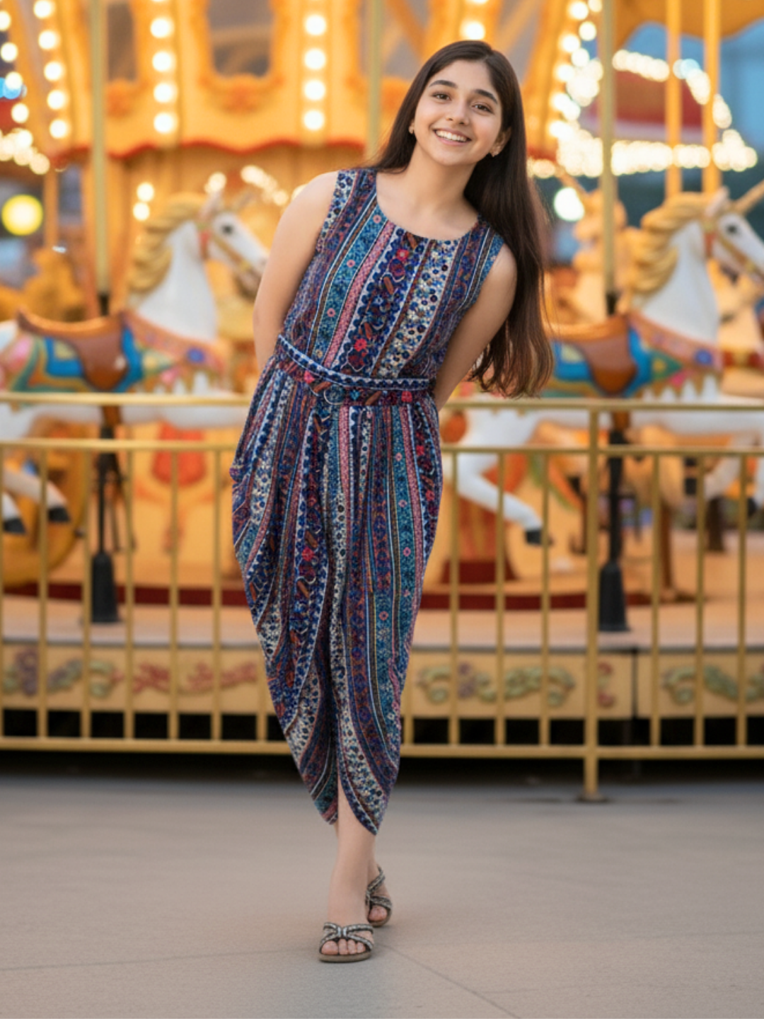 Elasticated Dhoti Jumpsuit