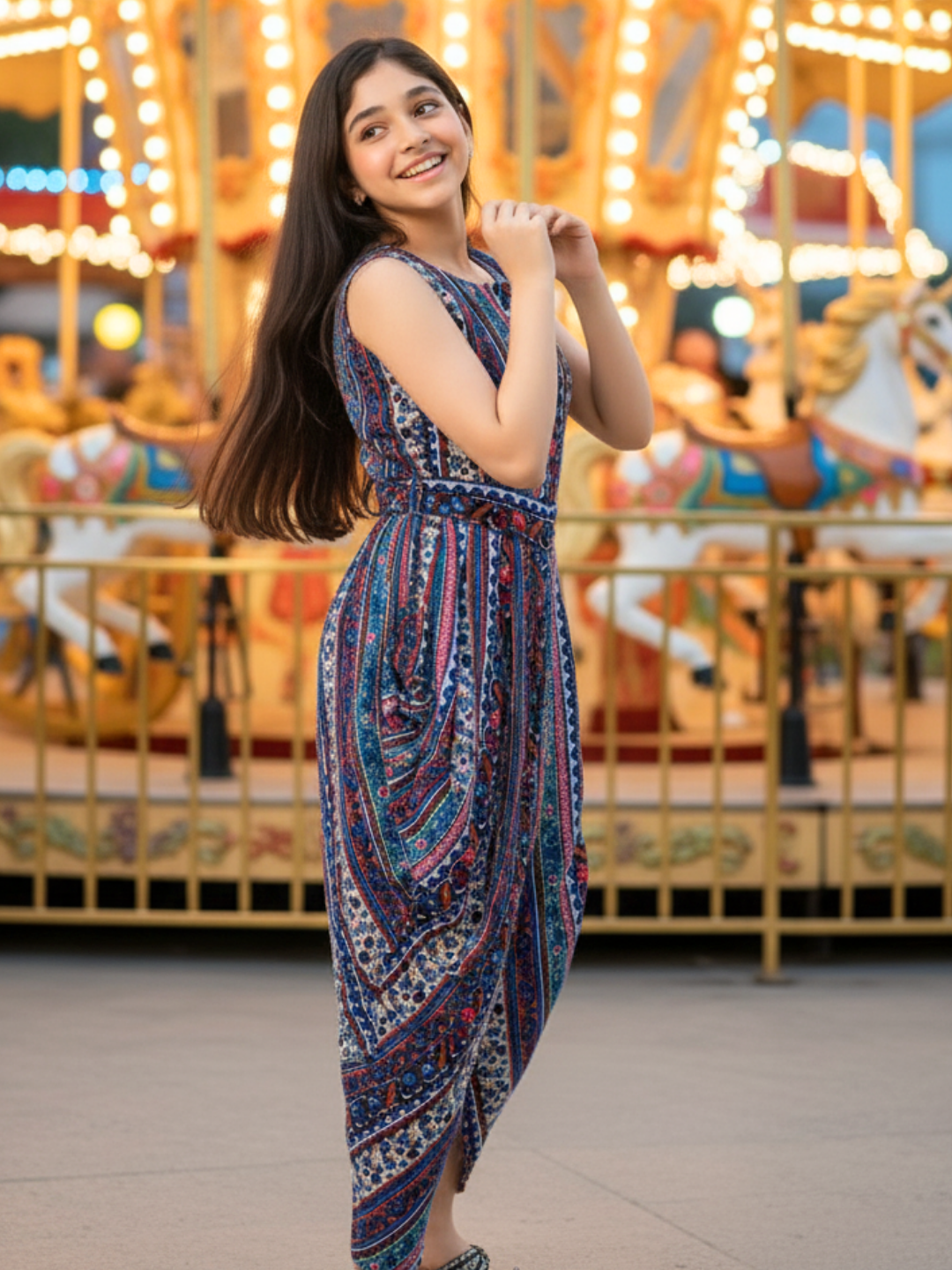 Elasticated Dhoti Jumpsuit