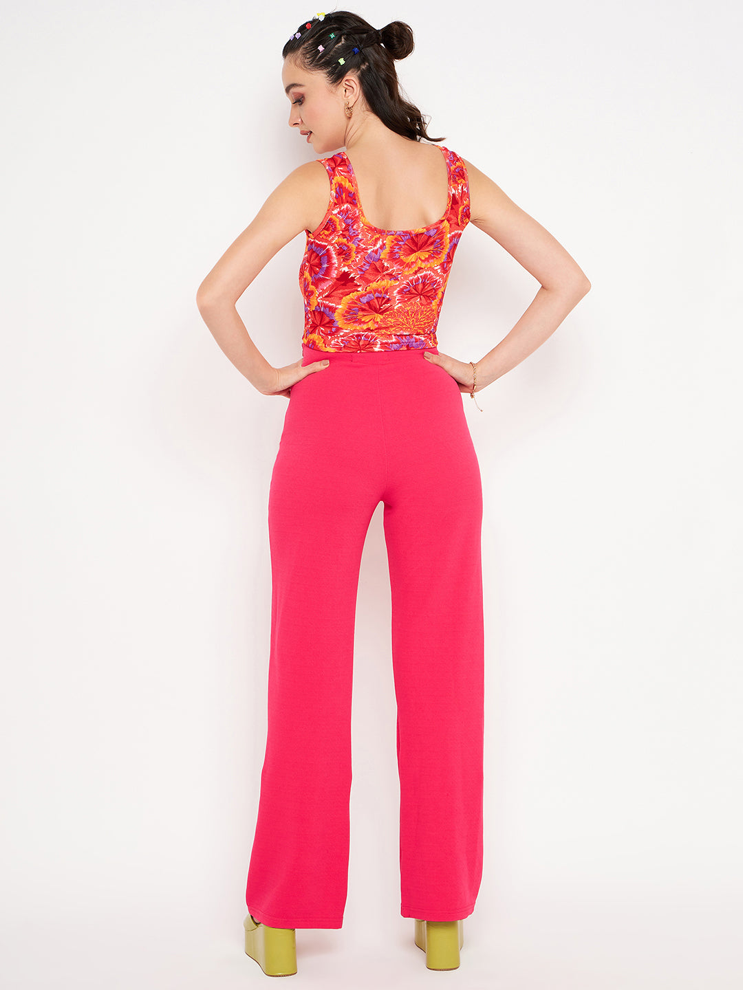 Parallel Pant Notes High Waisted Stretchy Parallel Pants
