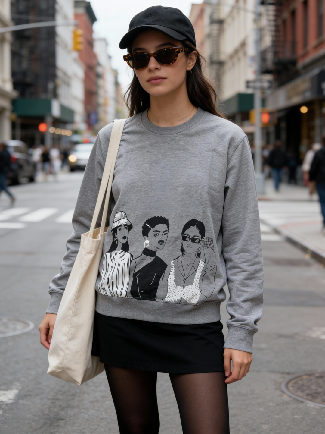 Printed Sweatshirt