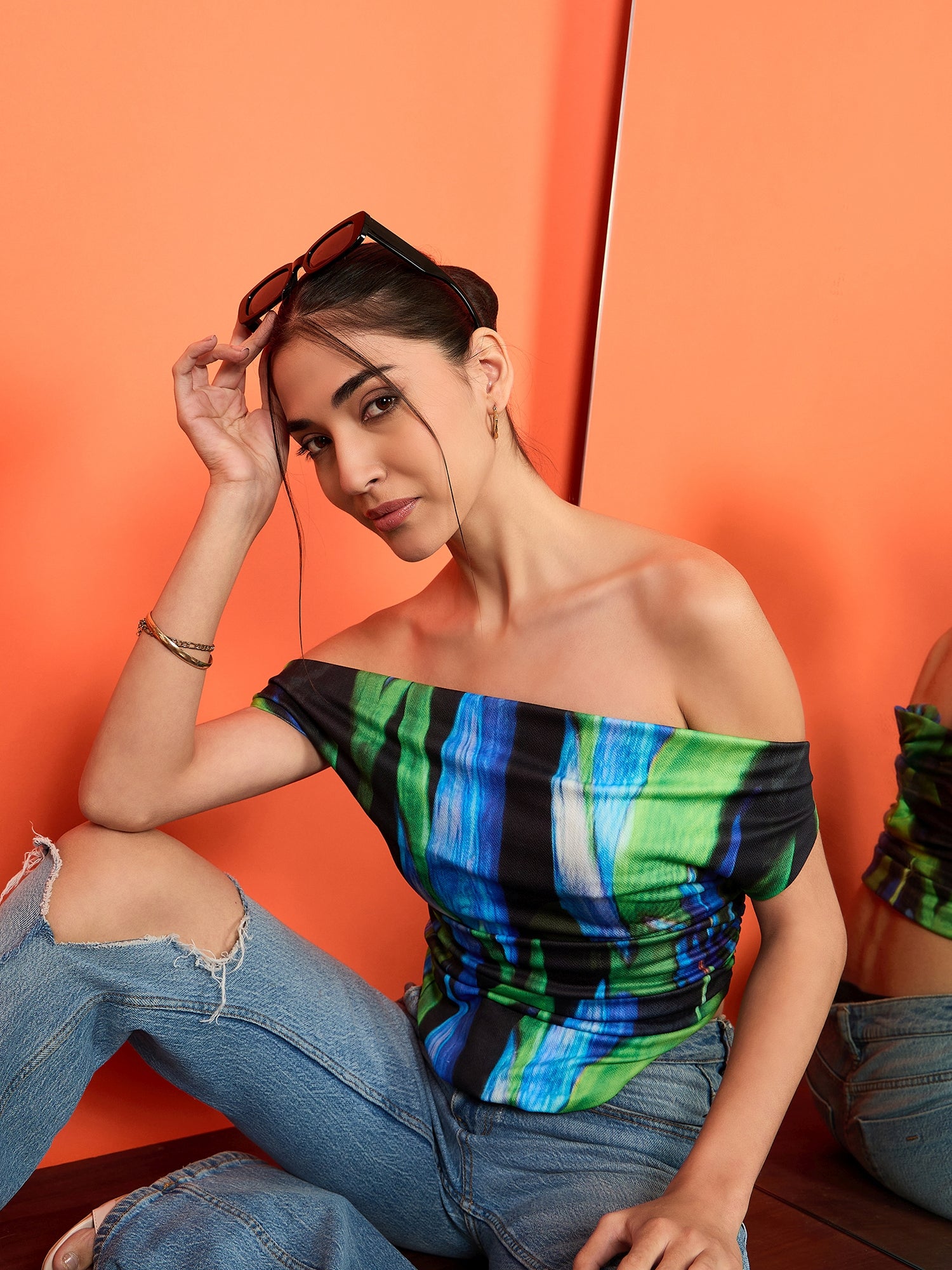 Cotton Blend Crop T Shirt For Girl Flipkart Cotton Crop Top For