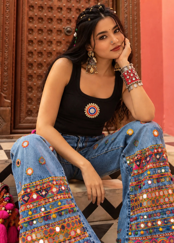 hand-beaded