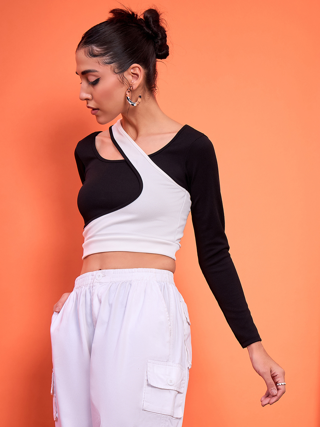 Stretchable Dual-Ribbed Top - Uptownie