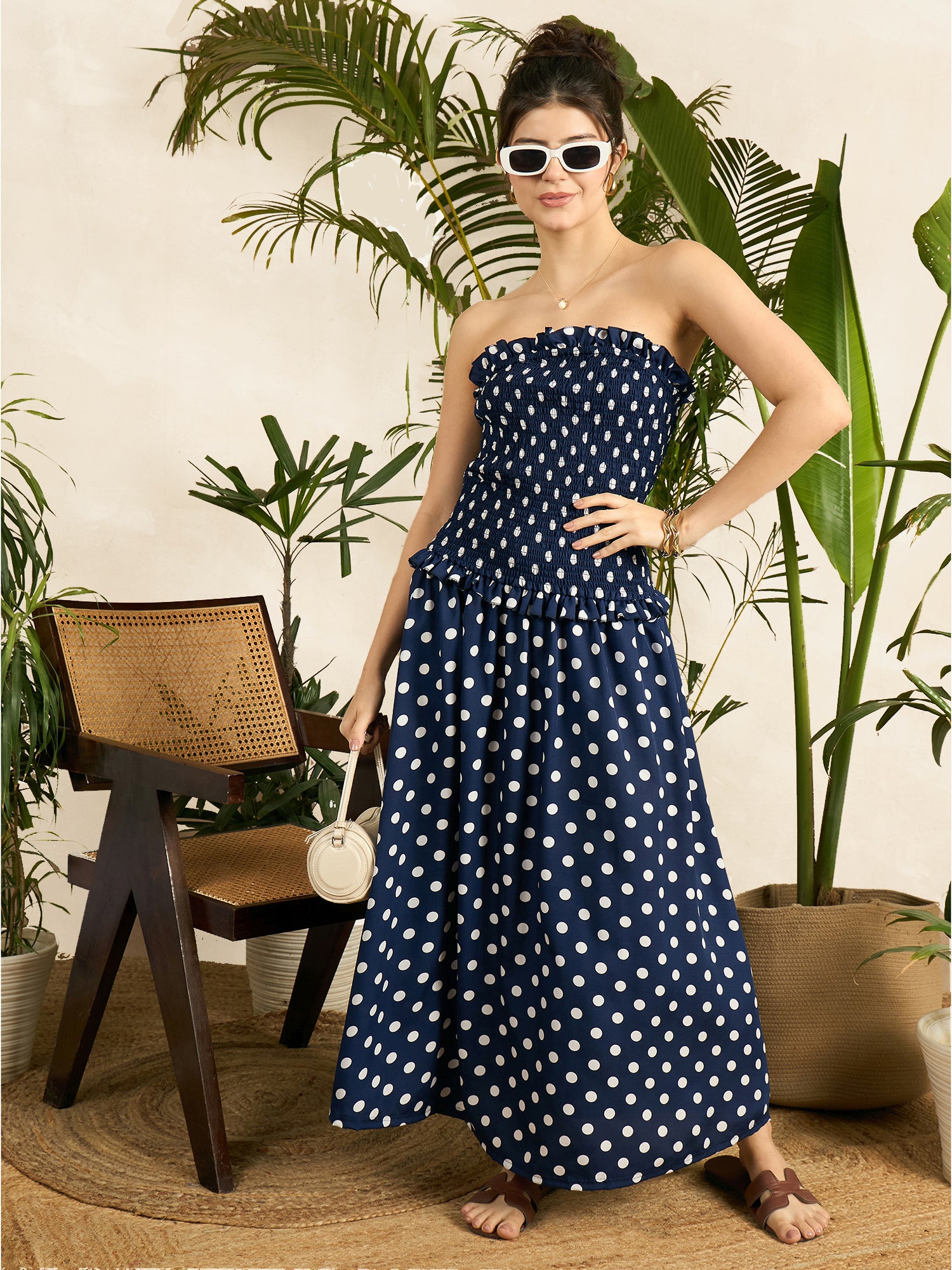 drop waist sleeve dress Smocked Drop Waist Off Shoulder Dress