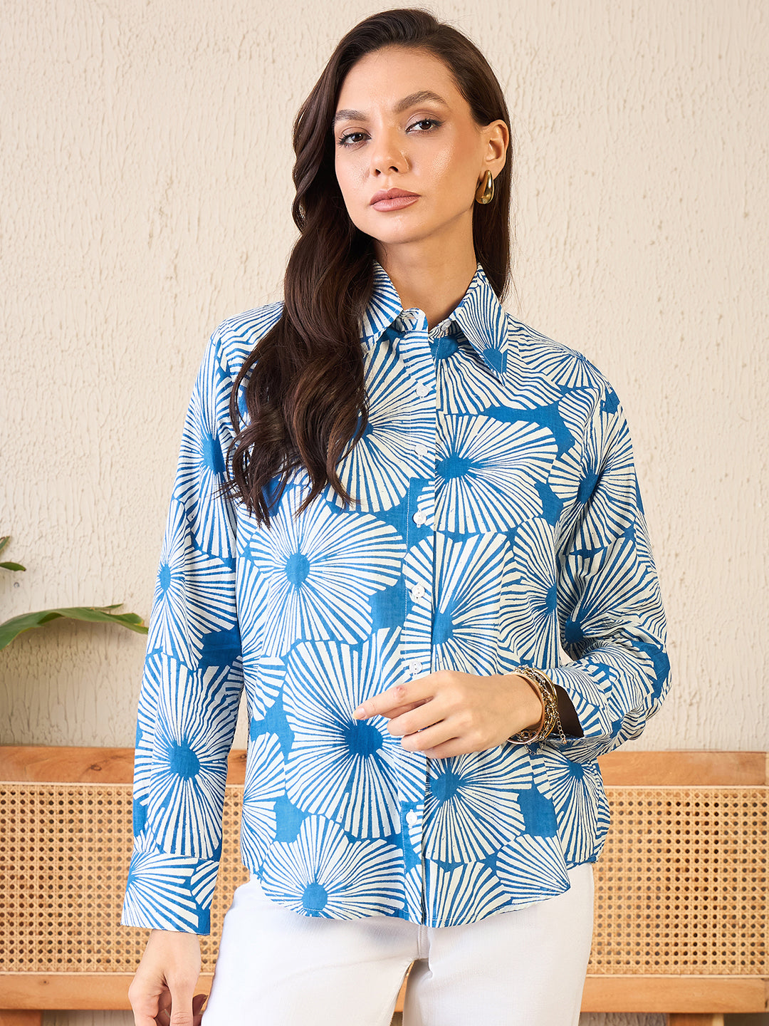 Printed Cotton Shirt