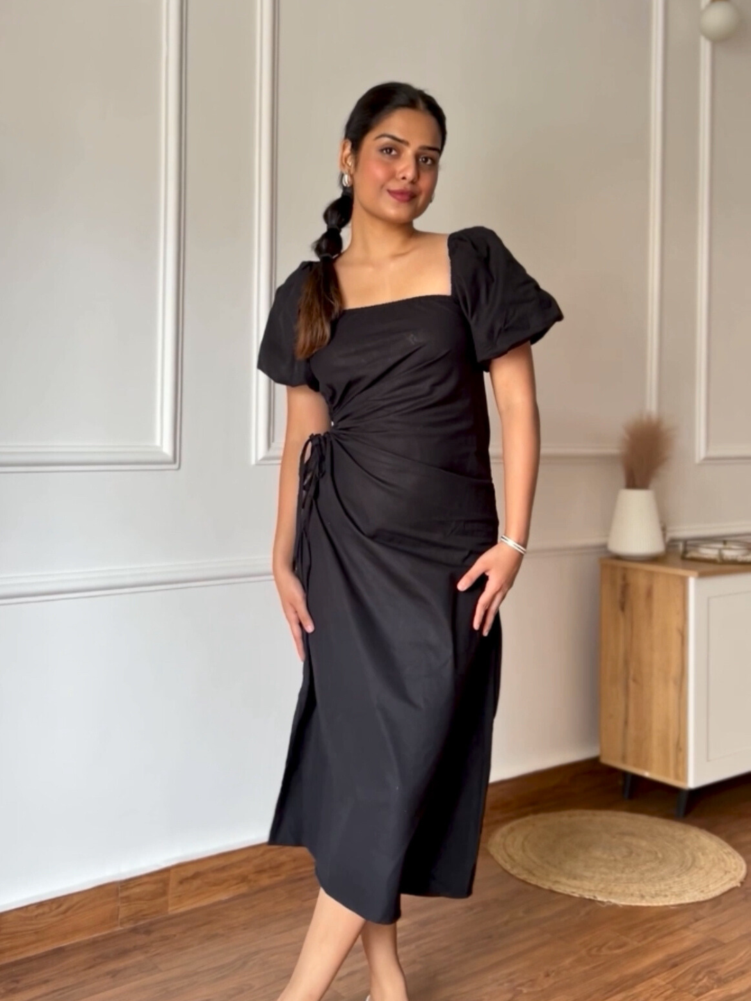 Puff Sleeves Myntra Xxl Dresses Myntra Dresses Under 500 Hotsell