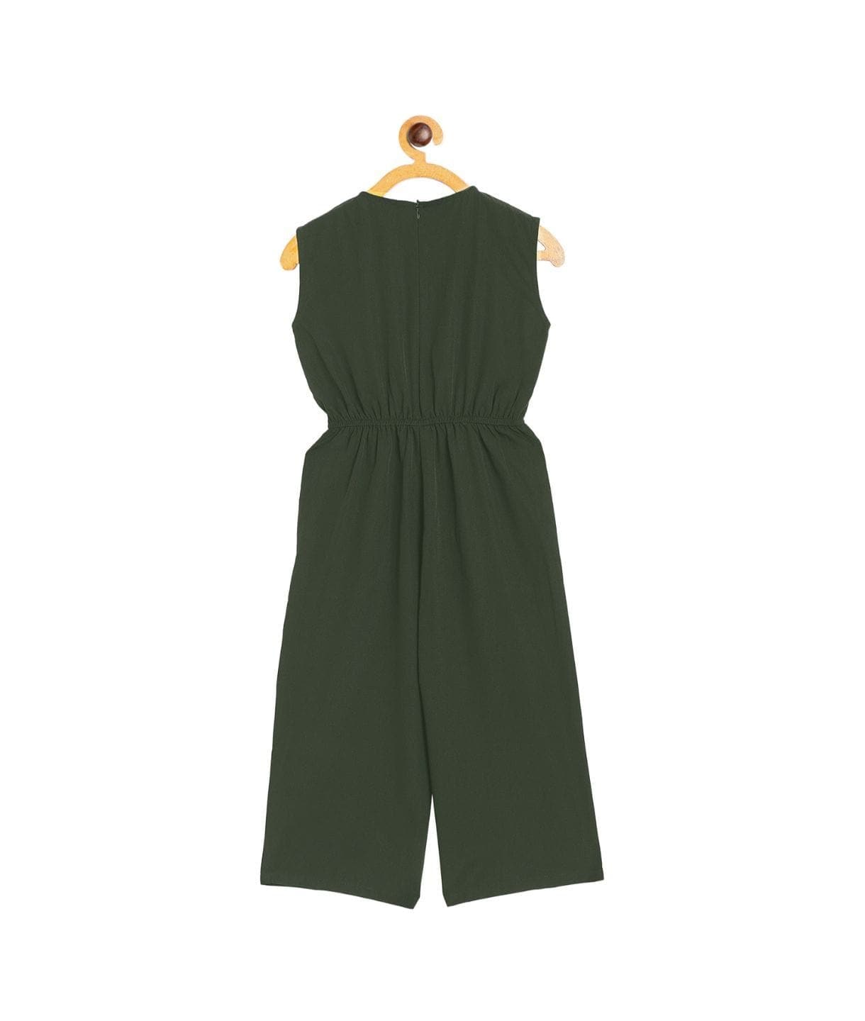 Elasticated key-hole Jumpsuit for Girls - Uptownie