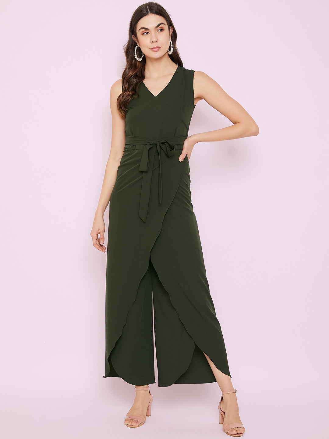 Tulip Style Wrap Jumpsuit - Uptownie