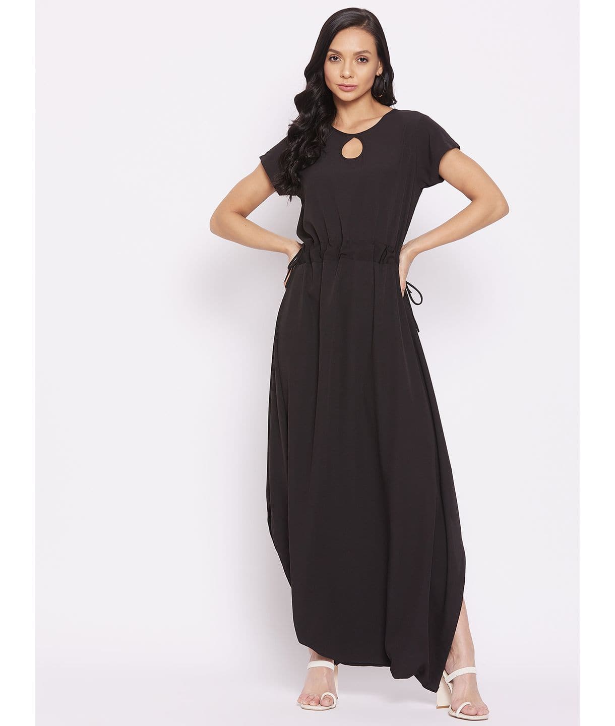 Cutout Dhoti Jumpsuit - Uptownie
