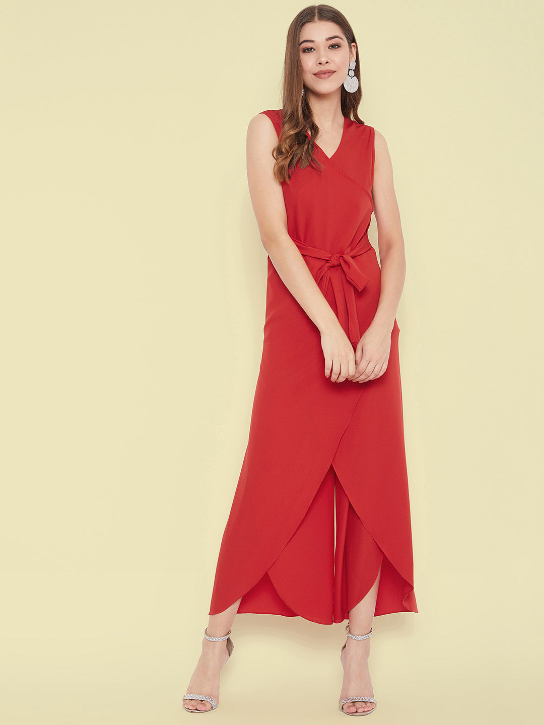 Tulip Style Wrap Jumpsuit - Uptownie