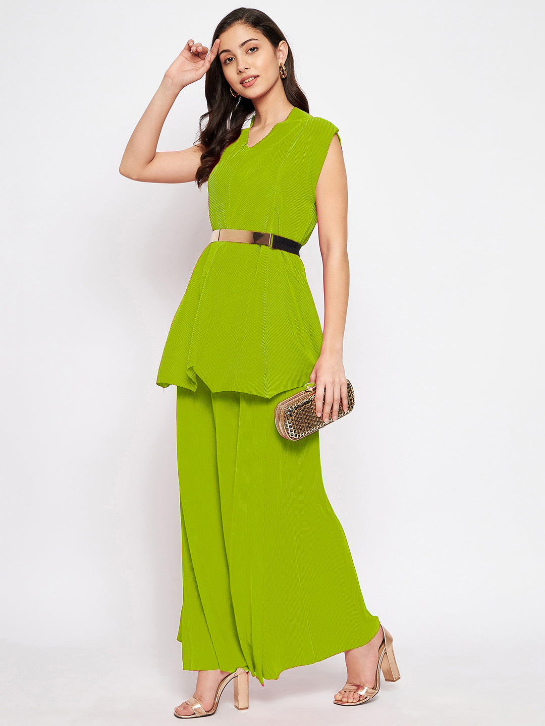 Pleated Co-ord Set - Uptownie