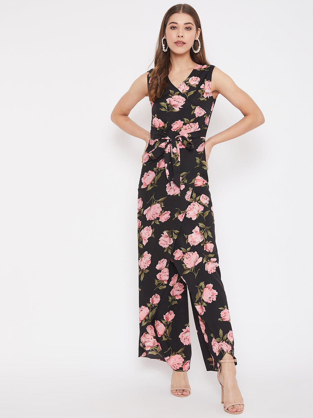 Tulip Style Wrap Jumpsuit - Uptownie