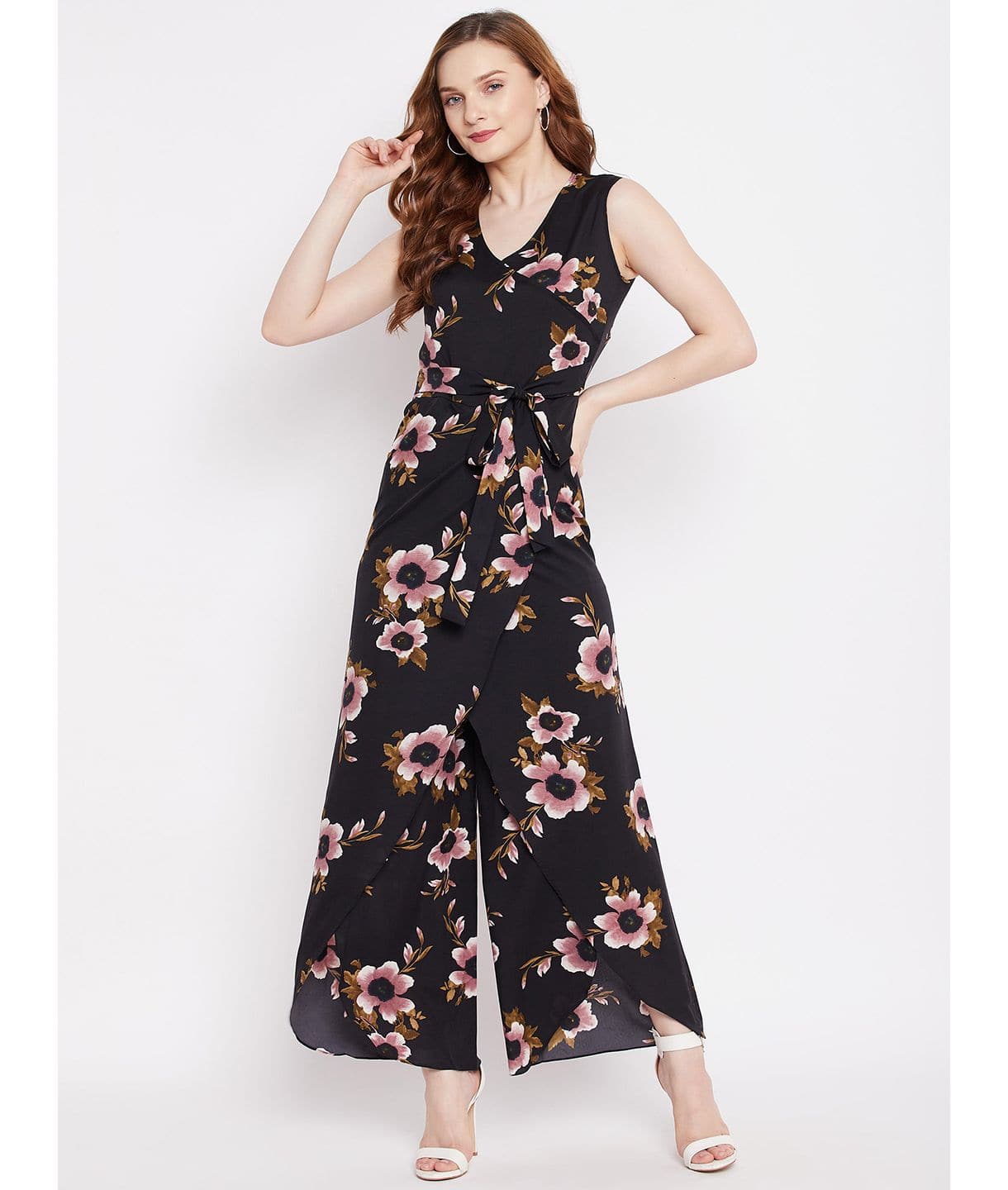 Tulip Style Wrap Jumpsuit - Uptownie