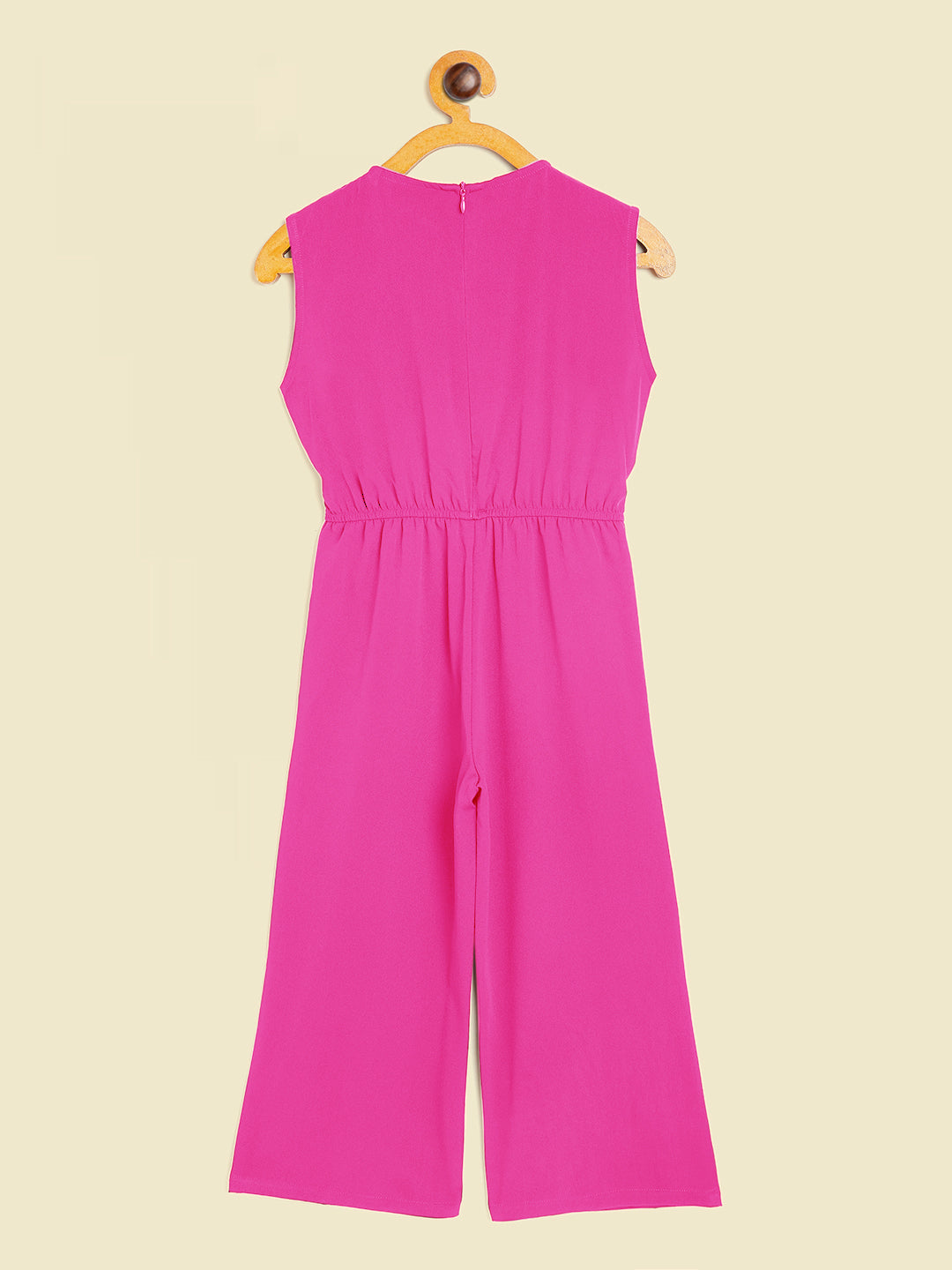 Elasticated key-hole Jumpsuit for Girls - Uptownie