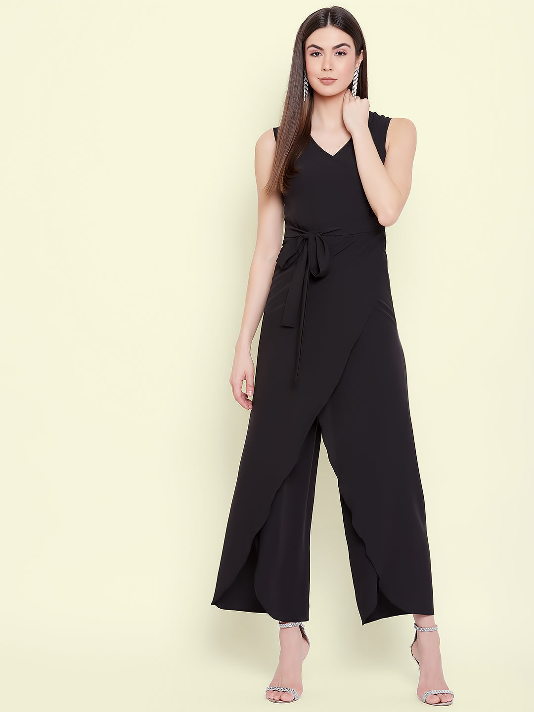 Tulip Style Wrap Jumpsuit - Uptownie