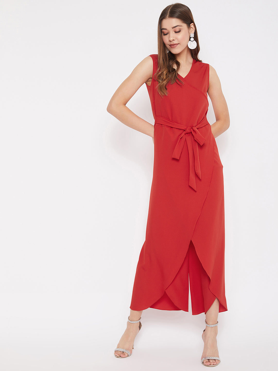 Tulip Style Wrap Jumpsuit - Uptownie