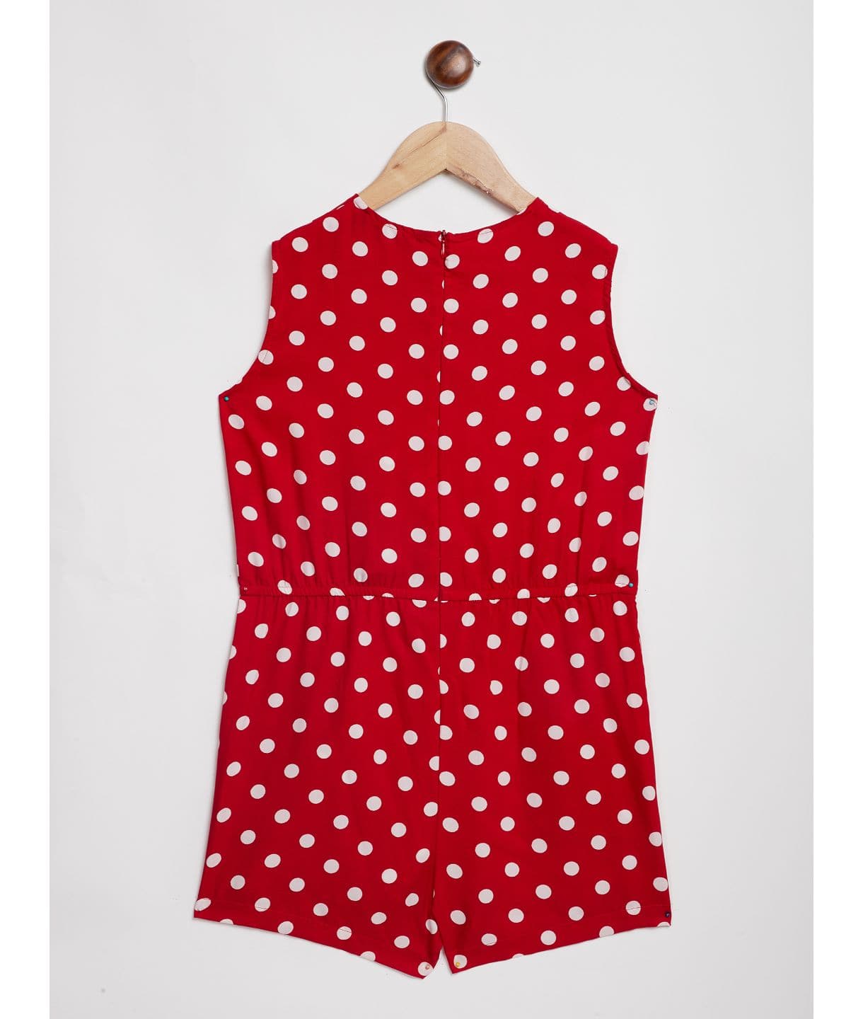 Printed Waist-tie Playsuit for Girls - Uptownie