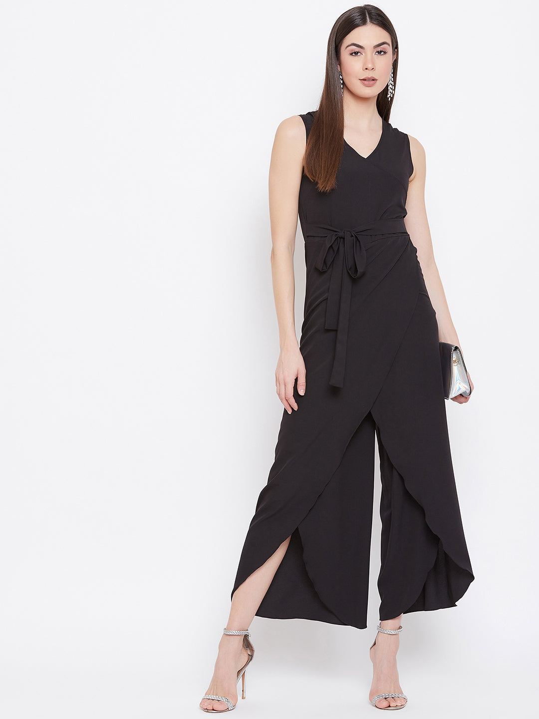 Tulip Style Wrap Jumpsuit - Uptownie