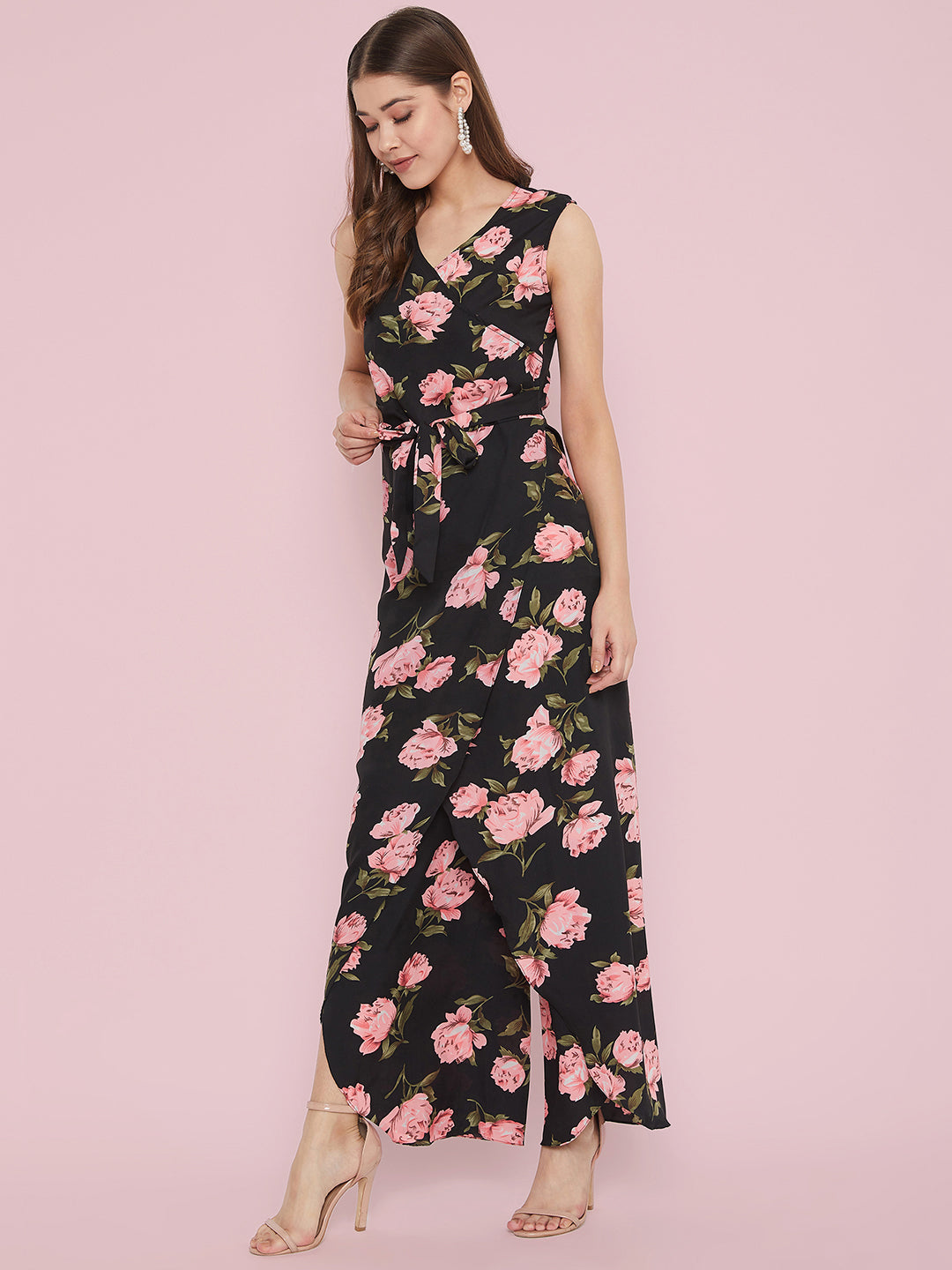 Tulip Style Wrap Jumpsuit - Uptownie