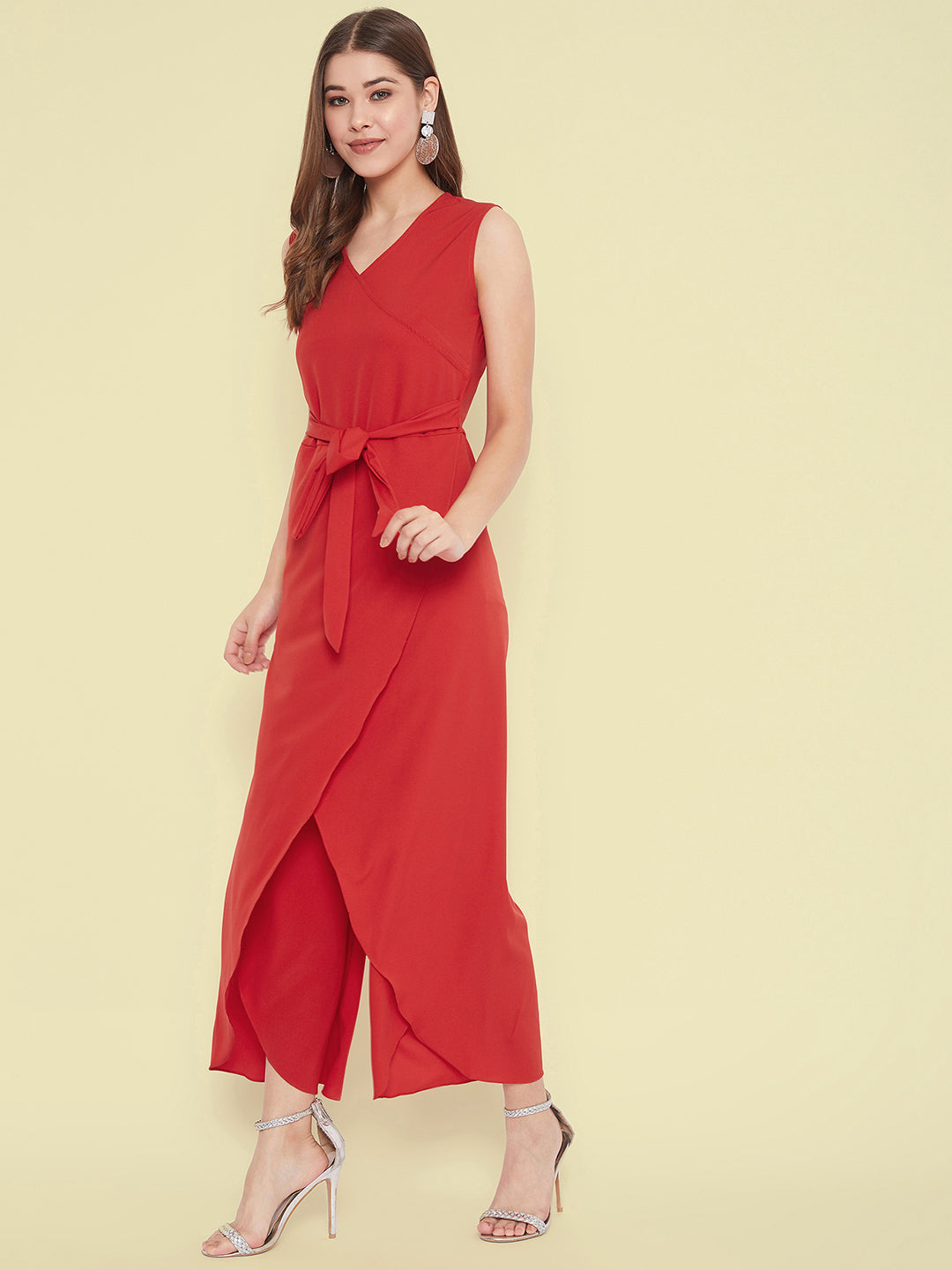 Tulip Style Wrap Jumpsuit - Uptownie