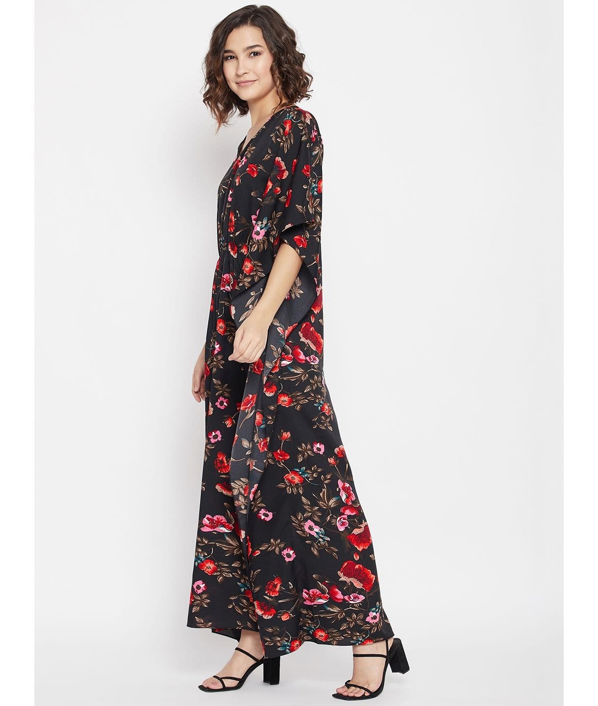 Comfortable Printed Kaftan/Nightie. - Uptownie