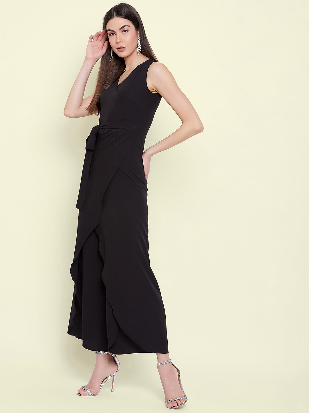 Tulip Style Wrap Jumpsuit - Uptownie