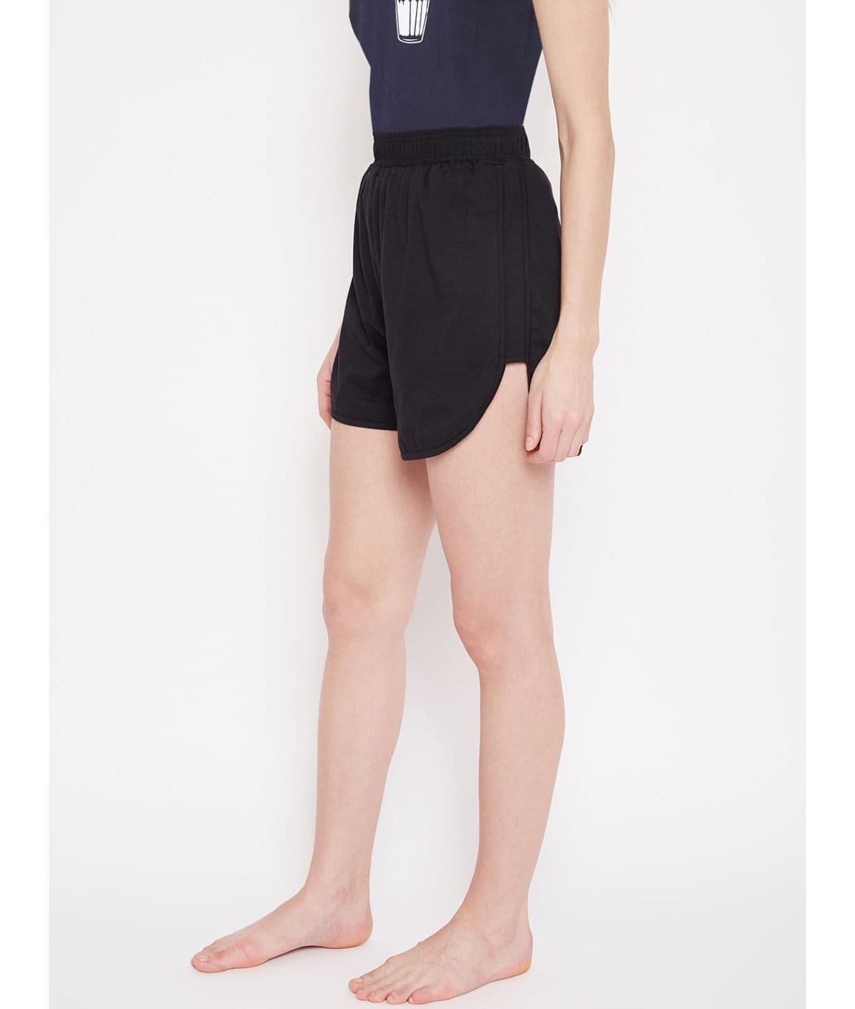 Cotton T-shirt and Shorts Set - Uptownie