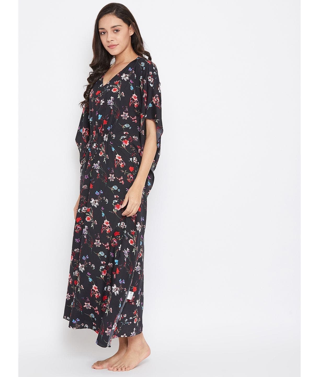 Comfortable Printed Kaftan/Nightie. - Uptownie