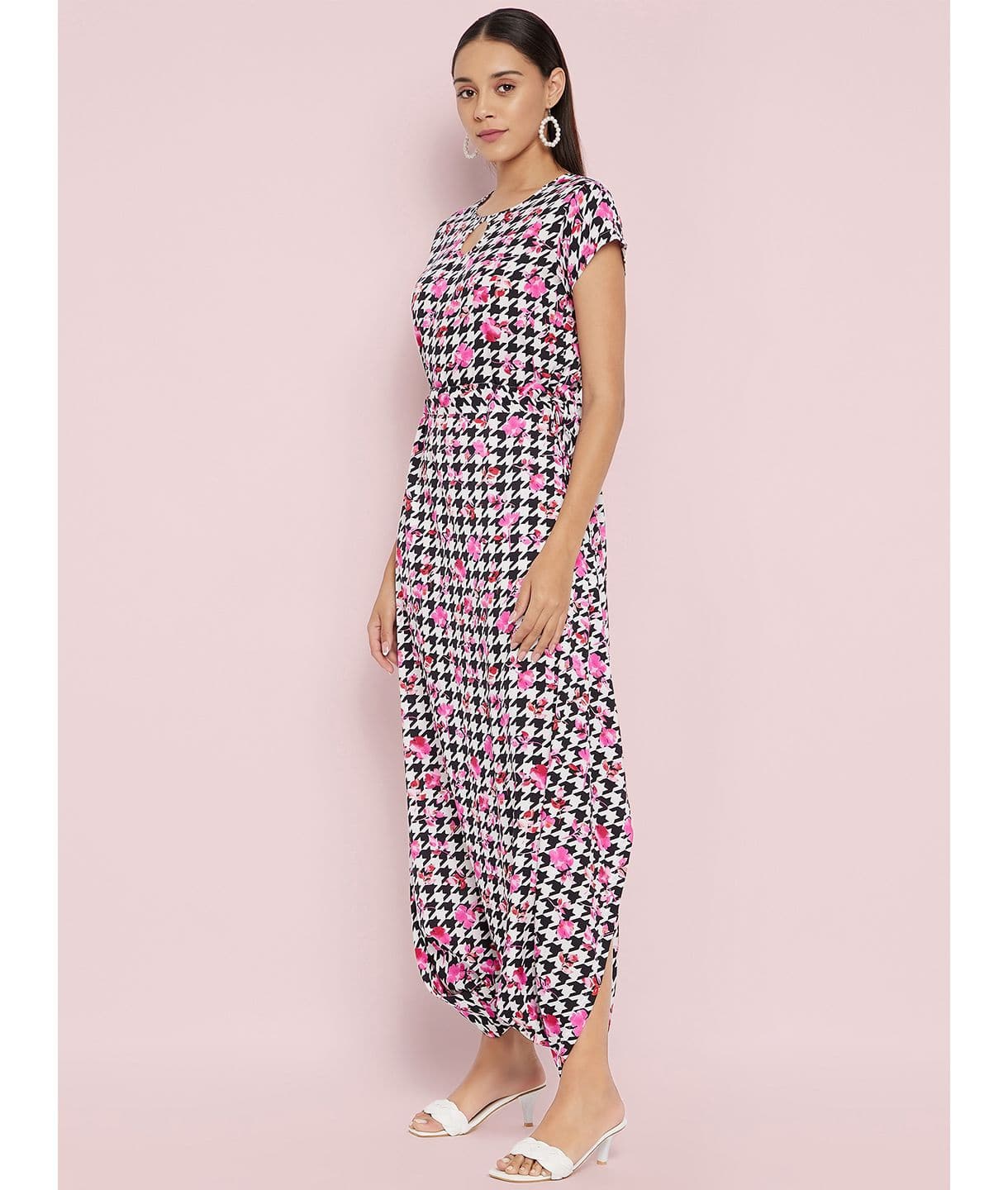 Cutout Dhoti Jumpsuit - Uptownie