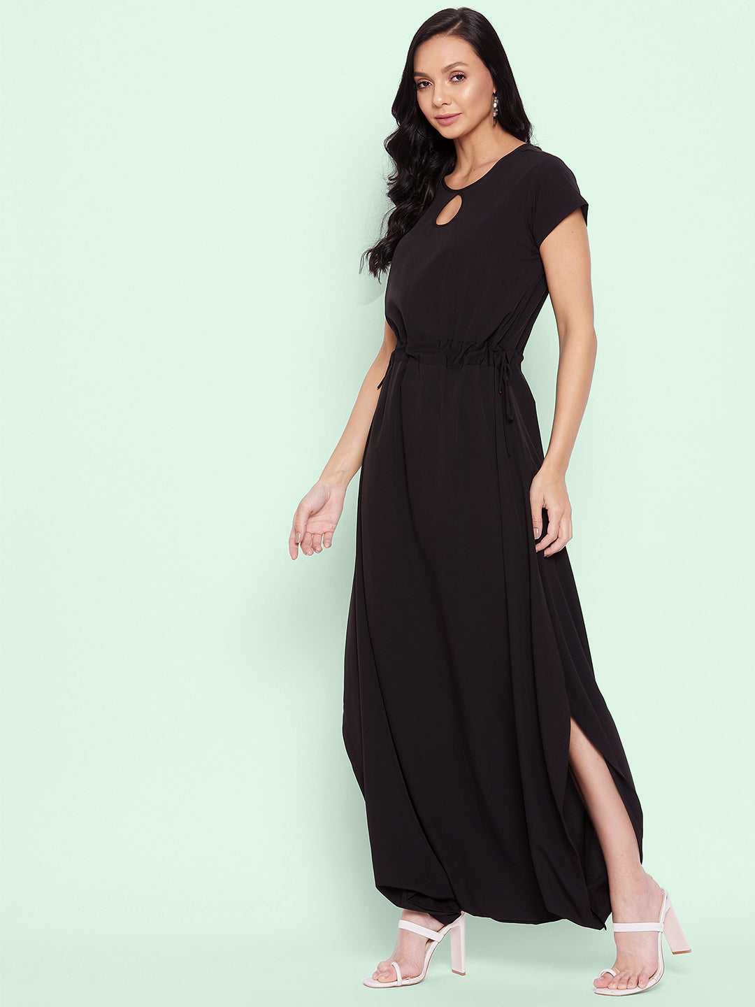 Cutout Dhoti Jumpsuit - Uptownie