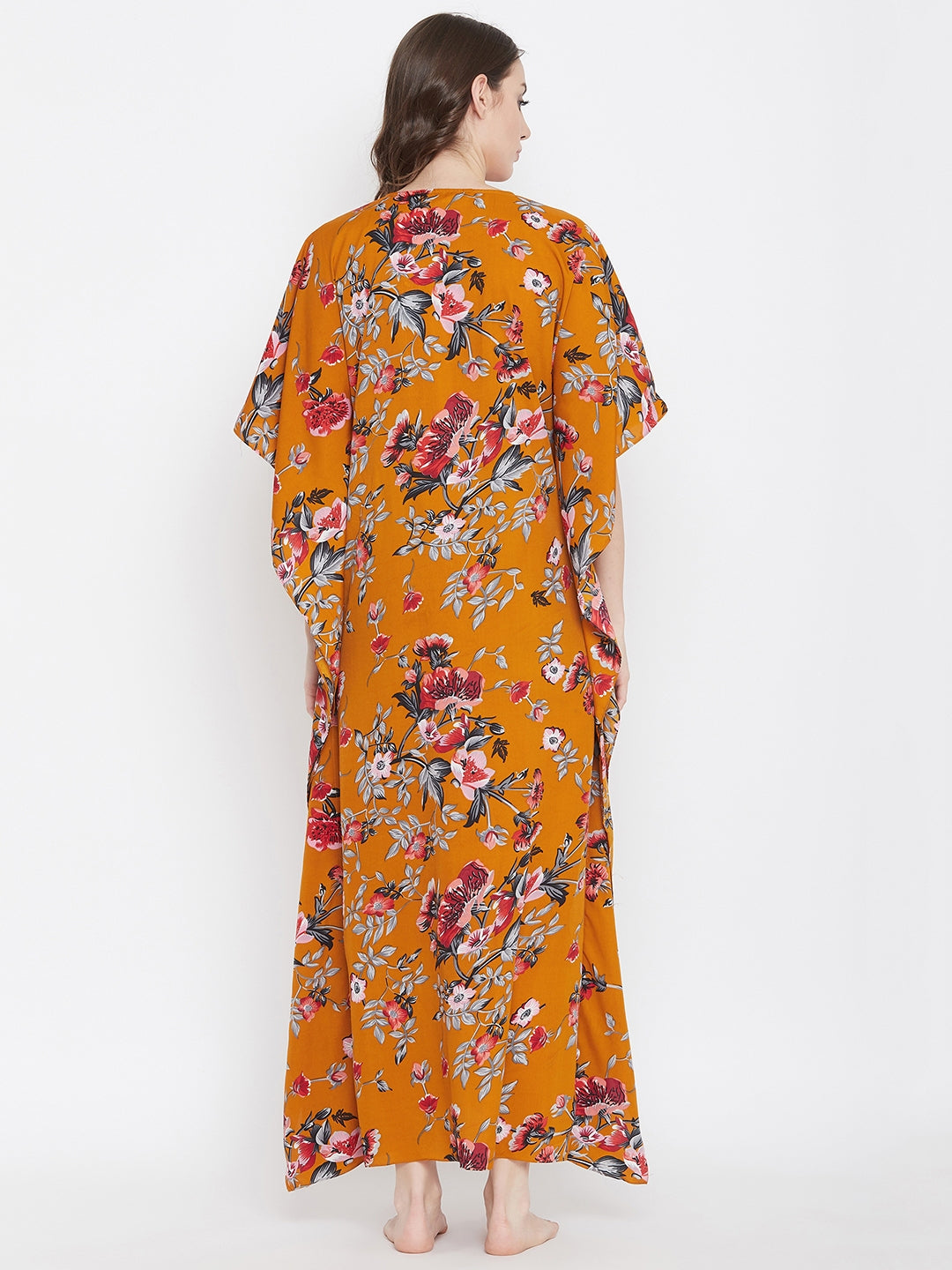 Comfortable Printed Kaftan/Nightie. - Uptownie