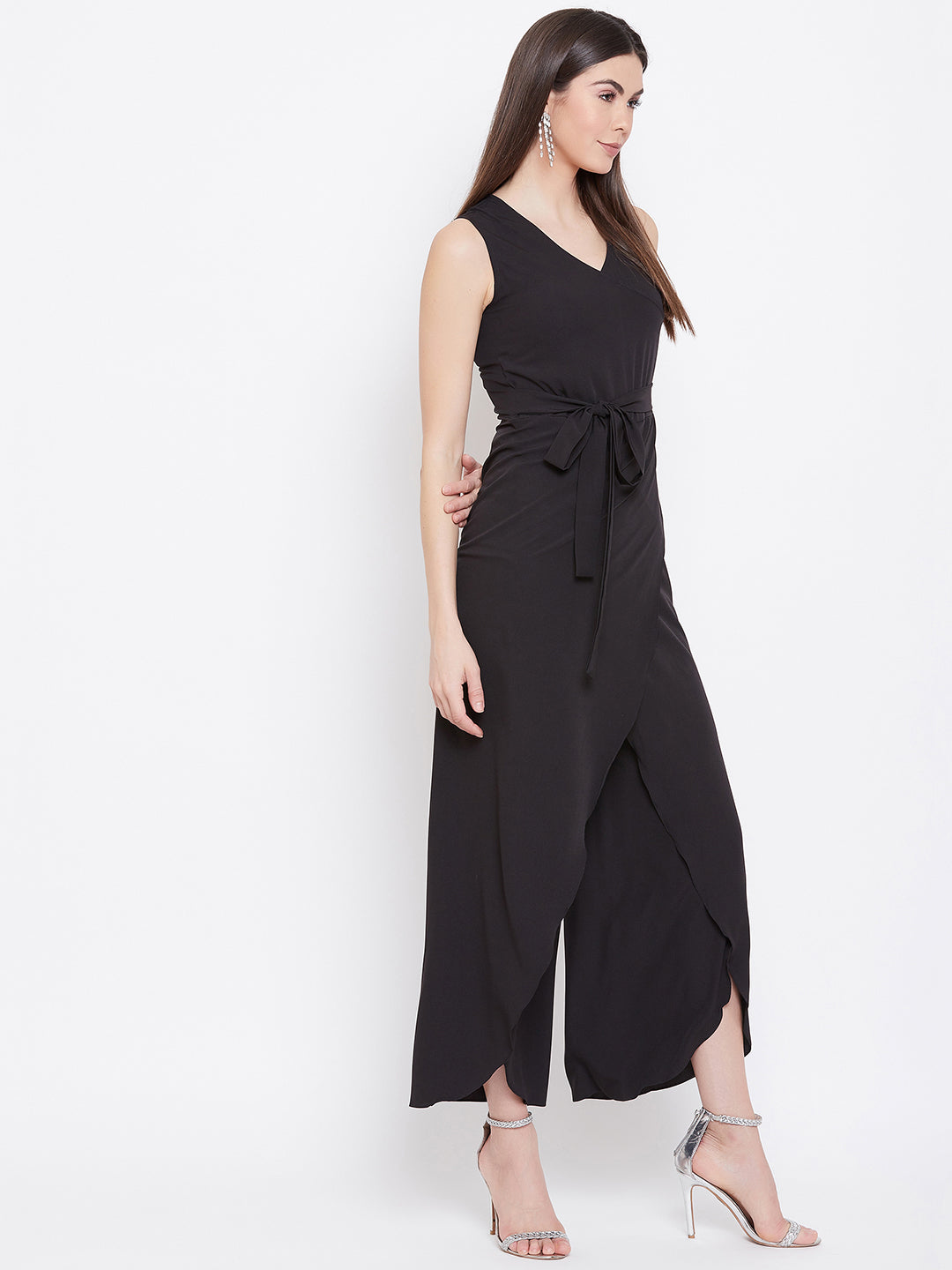 Tulip Style Wrap Jumpsuit - Uptownie