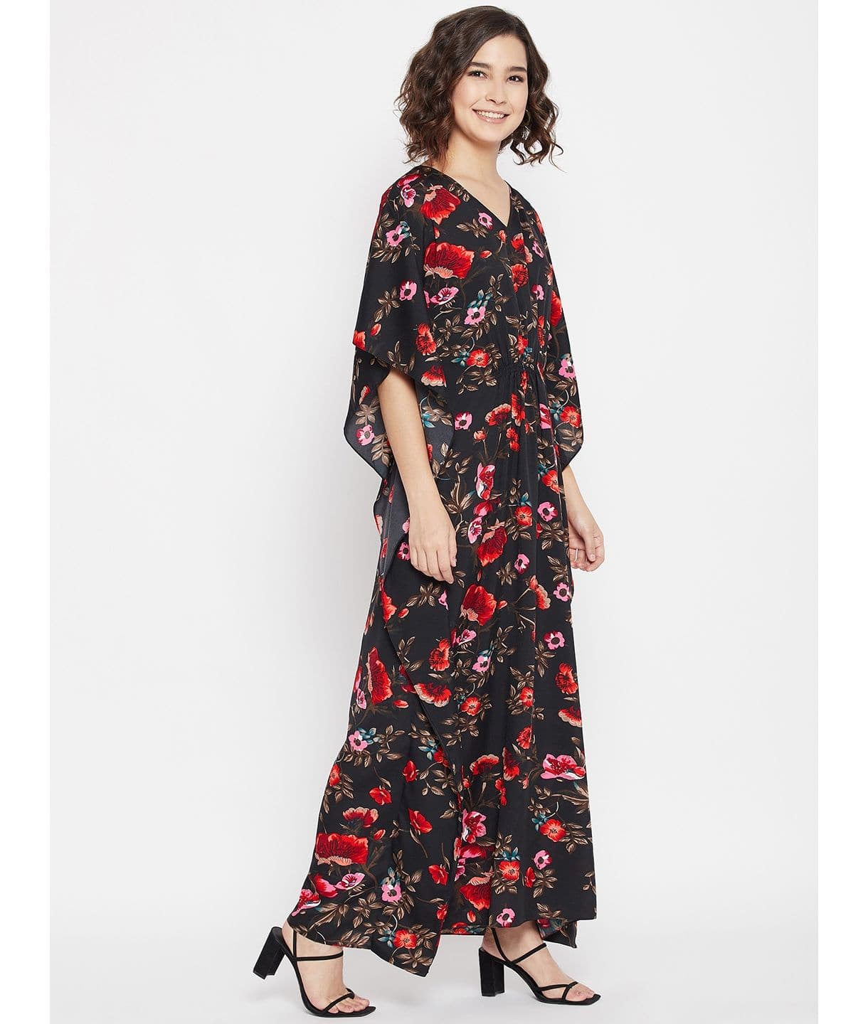 Comfortable Printed Kaftan/Nightie. - Uptownie