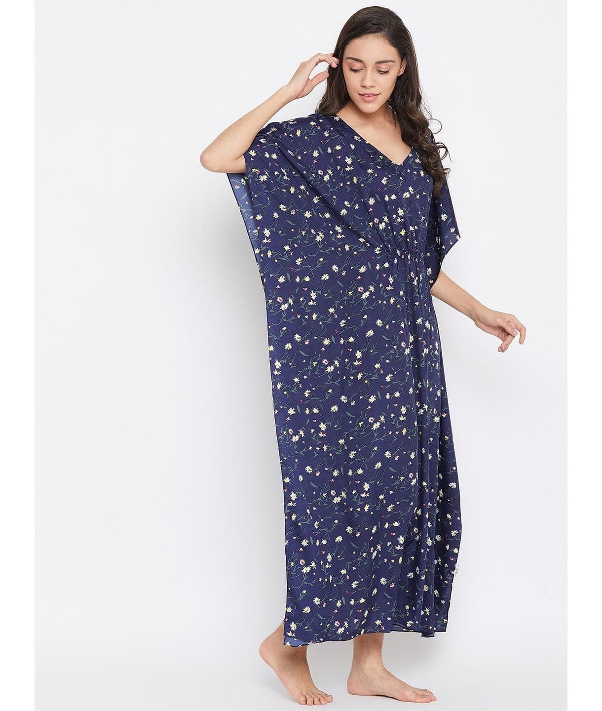 Comfortable Printed Kaftan/Nightie - Uptownie
