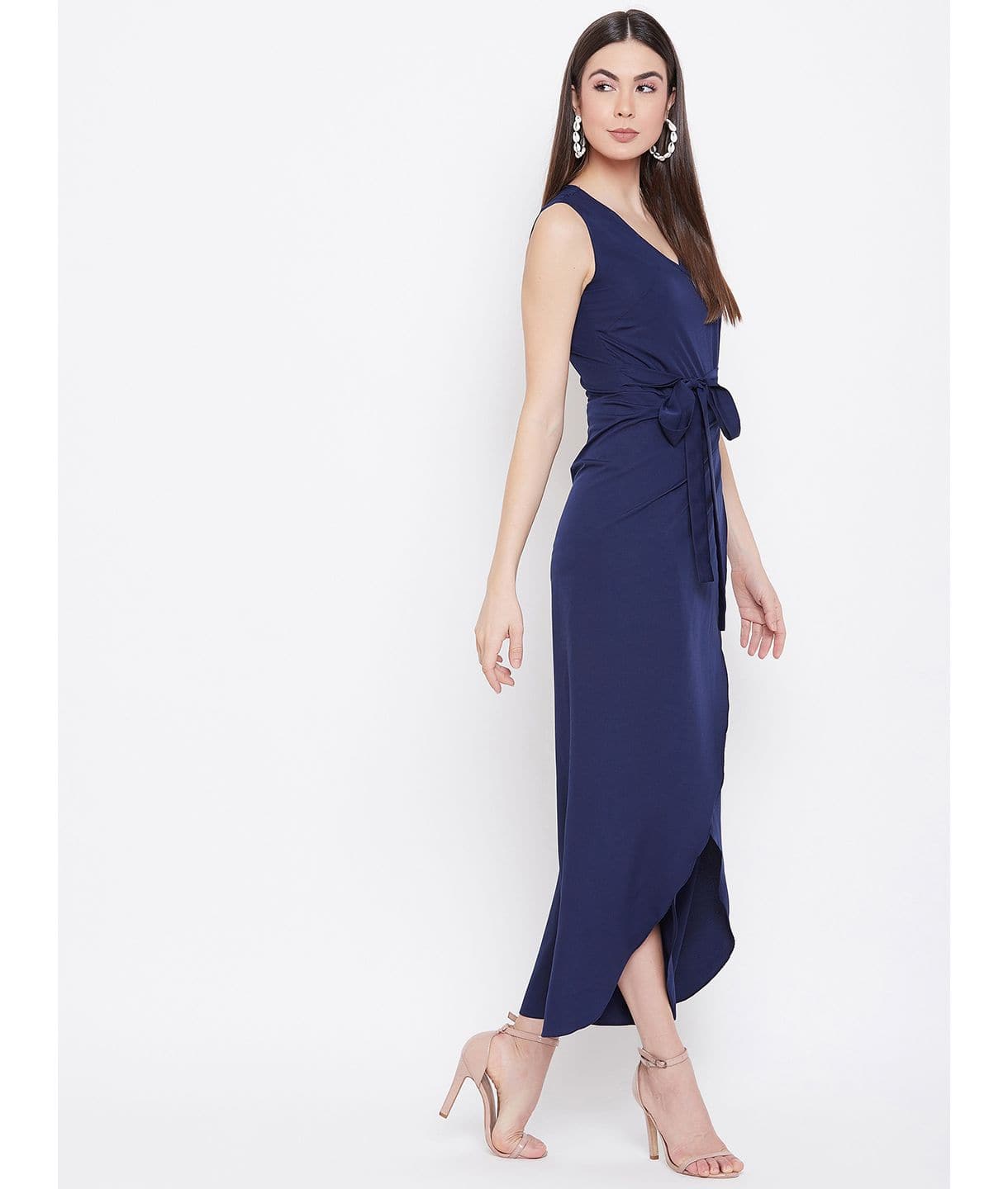 Plus Tulip Style Wrap Jumpsuit - Uptownie