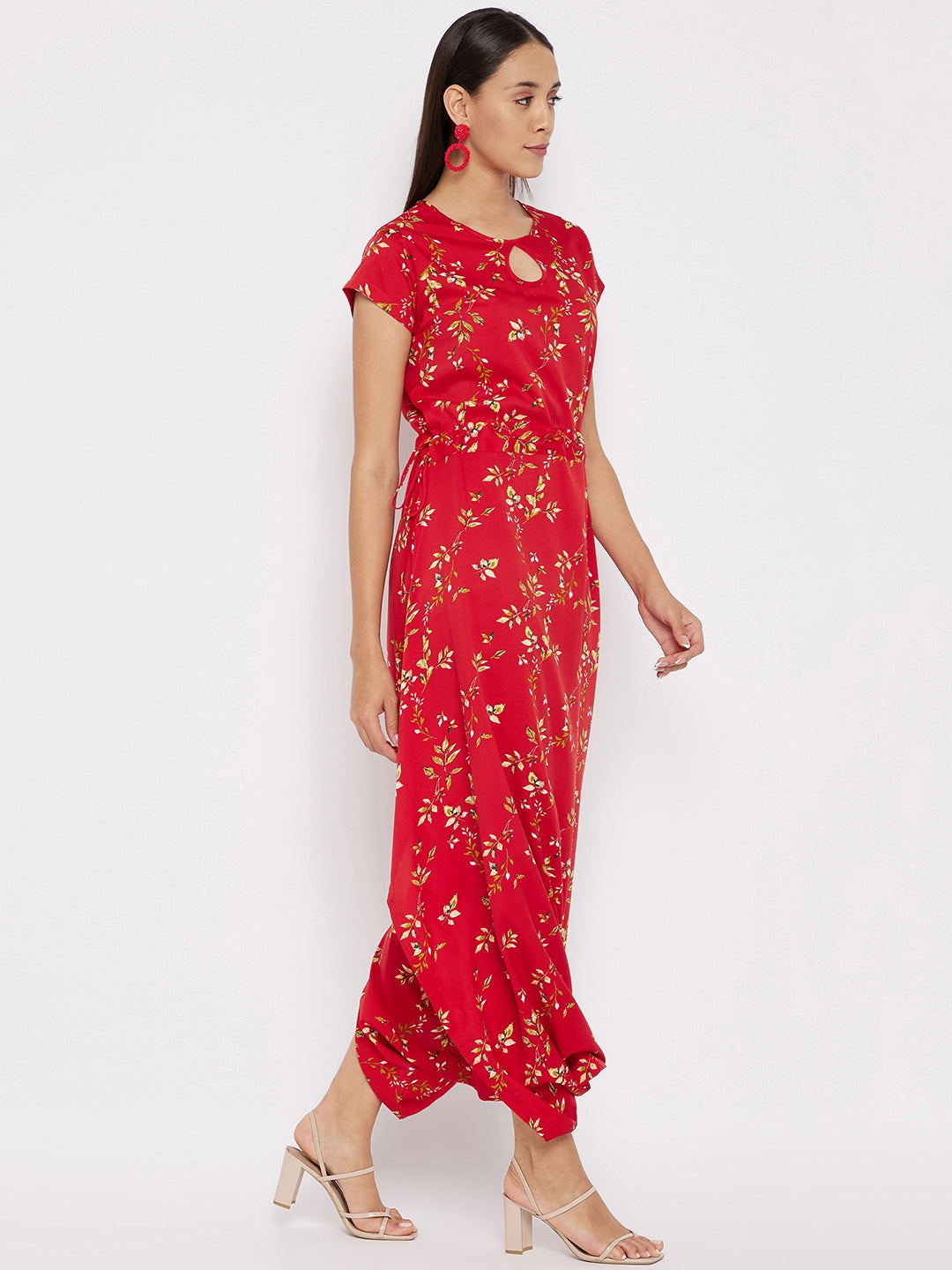 Cutout Dhoti Jumpsuit - Uptownie